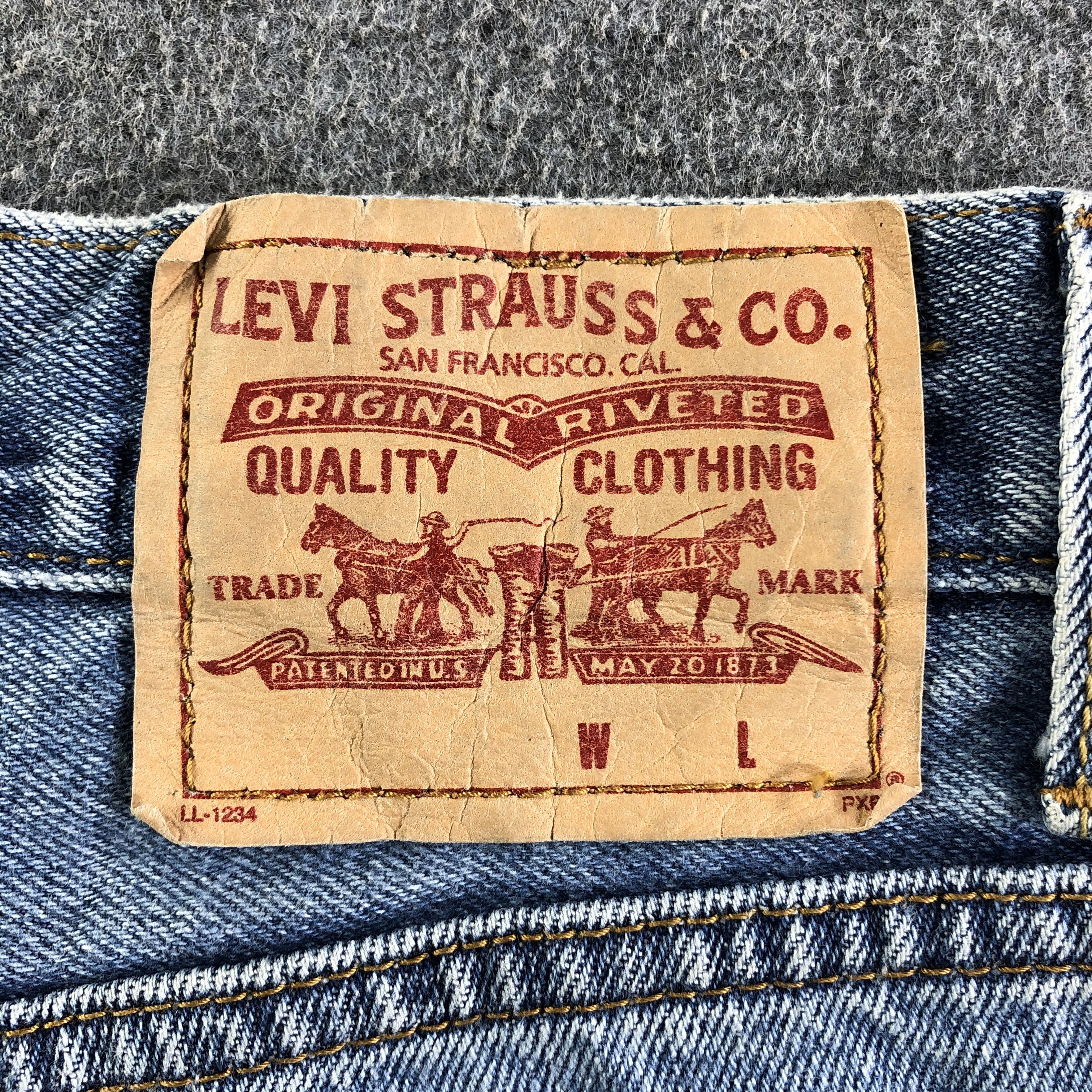 Levi's Vintage Blue Wash Levis 559 Jeans-J3380 Size US 32 / EU 48 - 5 Thumbnail