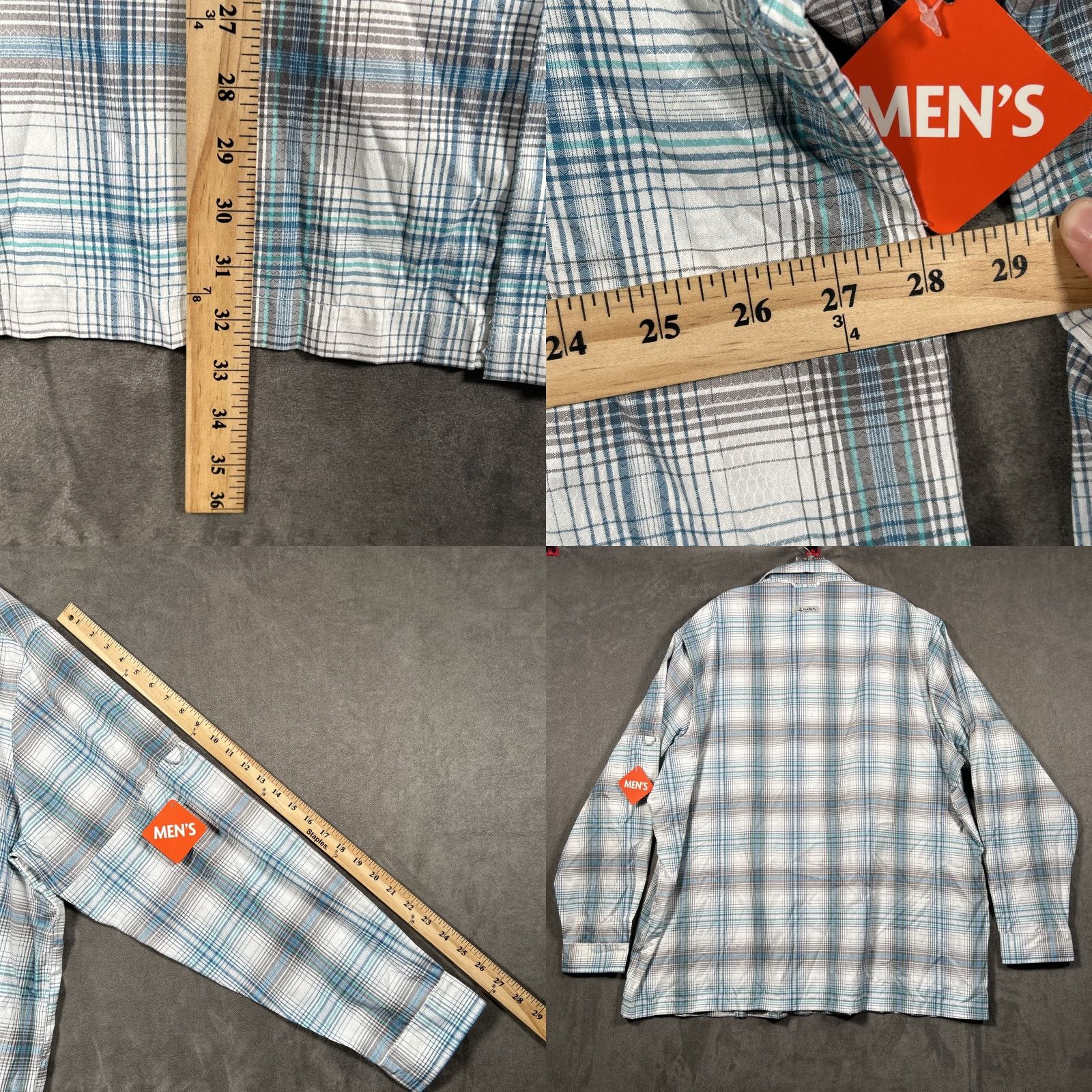 Habitat Habit Boritas Bay Celestial River Shirt Mens XXL Fishing Long Sleeve Button Down Size US XXL / EU 58 / 5 - 8 Thumbnail