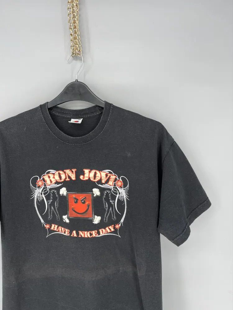 Bon Jovi Vintage Y2K Bon Have A Nice Day 2005 Jovi T-Shirt Size US L / EU 52-54 / 3 - 5 Thumbnail