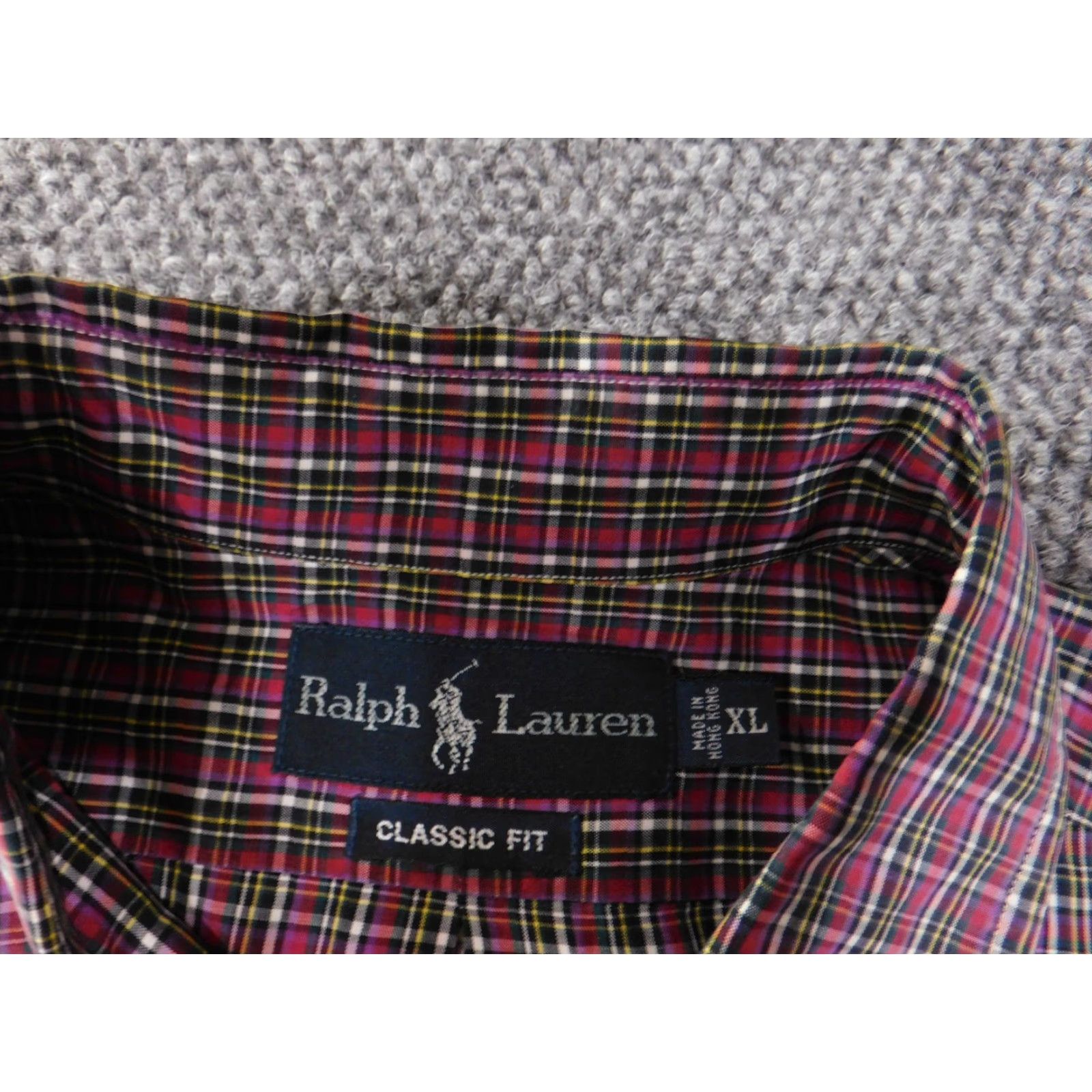 Ralph Lauren Ralph Lauren Shirt Mens XL Multicolor Plaid Classic Fit Long Sleeve Button Up Size US XL / EU 56 / 4 - 6 Thumbnail