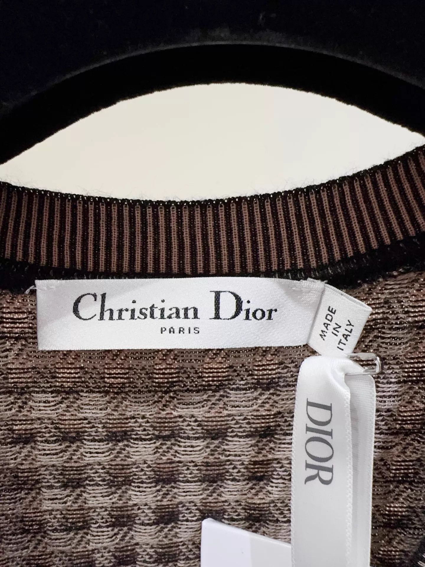 Dior Dior Houndstooth Cardigan Women's F36 Size XS / US 0-2 / IT 36-38 - 3 Thumbnail