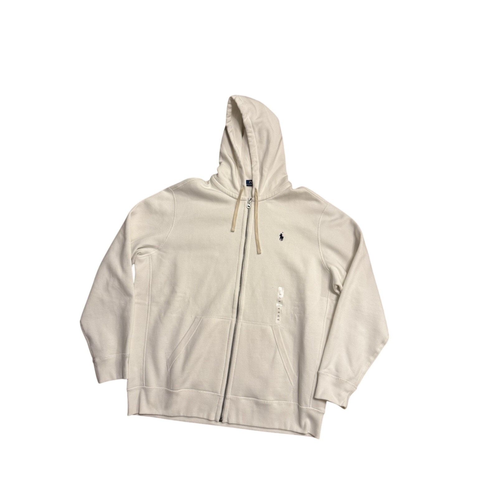Polo Ralph Lauren Classic Heavy Full-Zip Hoodie Jacket Bone