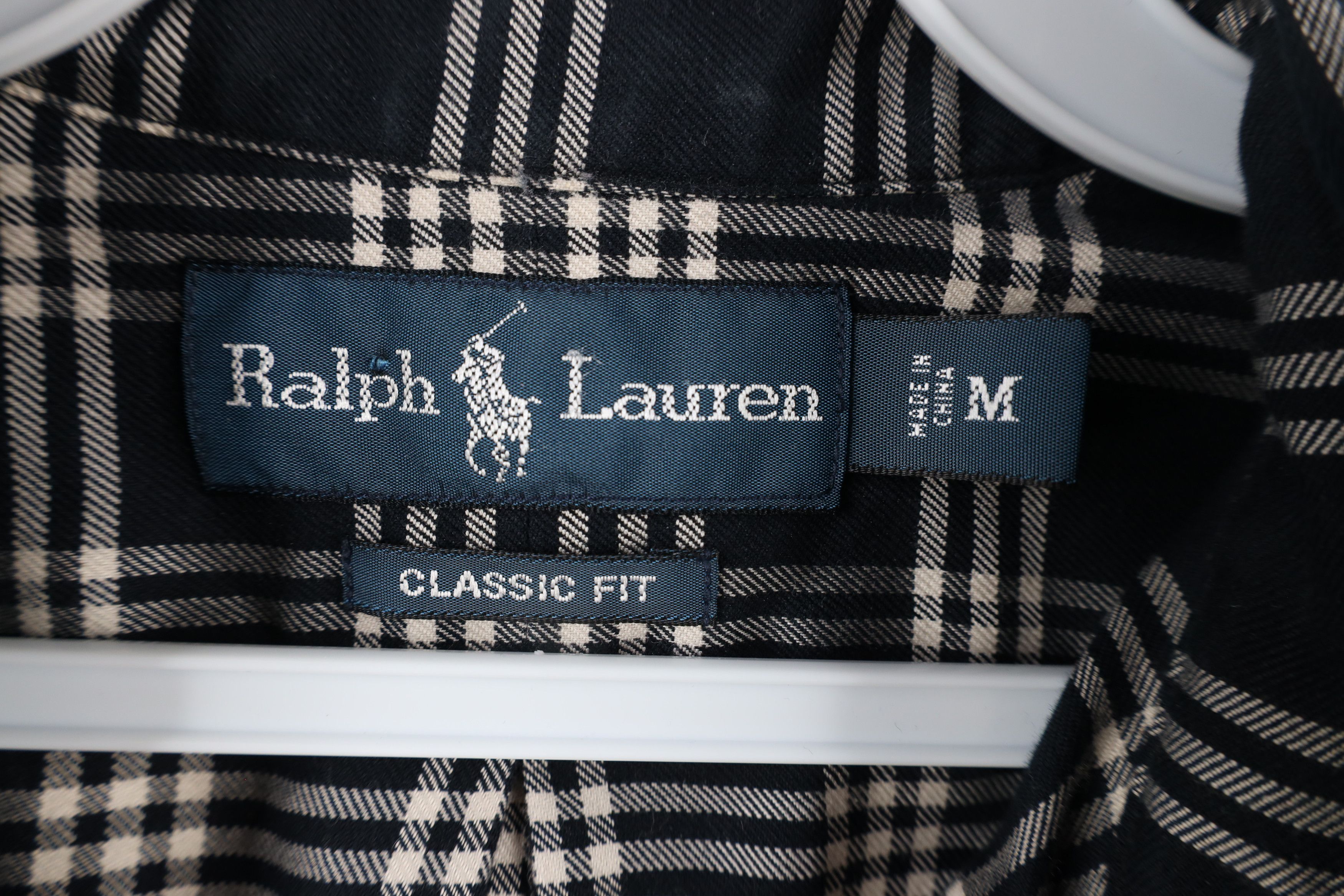 Ralph Lauren × Vintage Vintage 90s Ralph Lauren Collared Button Down Shirt Plaid Size US M / EU 48-50 / 2 - 5 Thumbnail