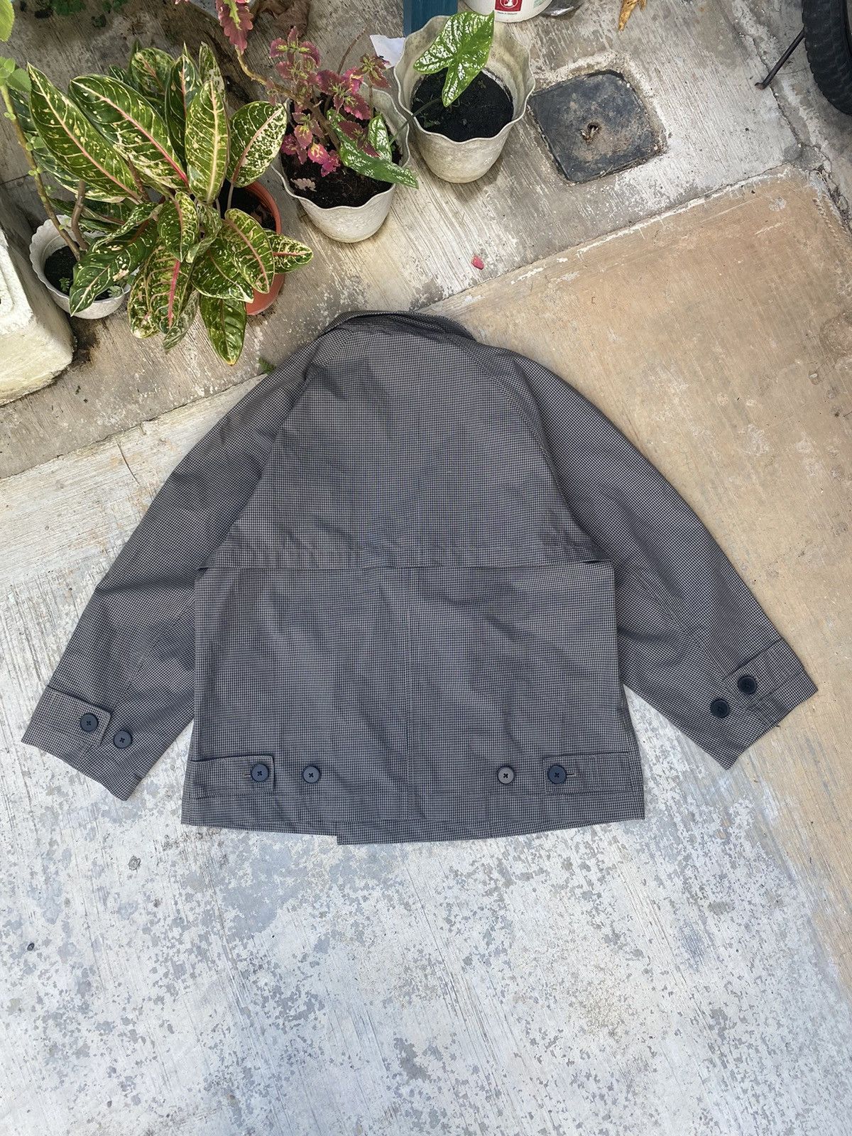 Uniqlo Uniqlo U Houndstooth Waterproof Jacket Size US M / EU 48-50 / 2 - 2 Thumbnail
