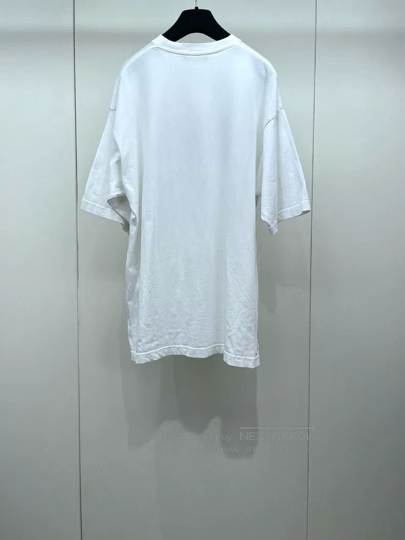 Balenciaga Balenciaga White Logo Short Sleeve Size US XXS / EU 40 - 2 Thumbnail