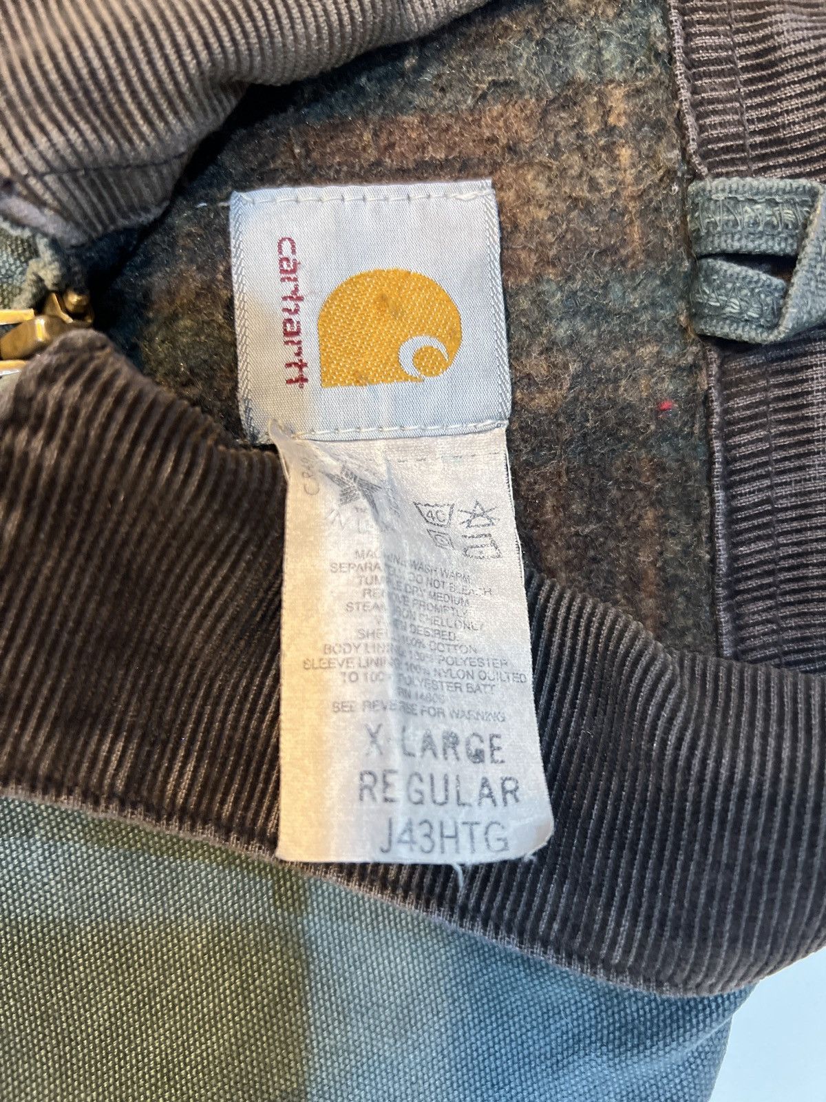 Carhartt Vintage Carhartt Detroit J43 HTG XL Size US XL / EU 56 / 4 - 4 Thumbnail