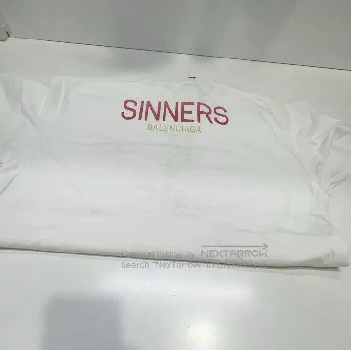 Balenciaga Balenciaga Logo Print Cotton T. Size US XS / EU 42 / 0 - 9 Thumbnail