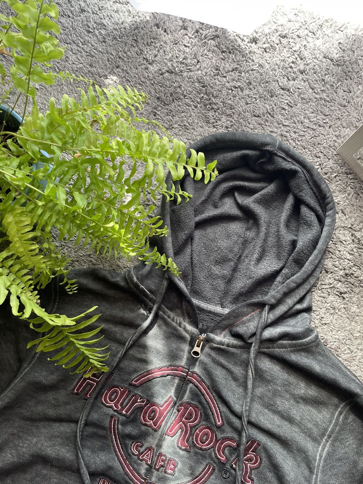 Hard Rock Cafe × Vintage Hard Rock Cafe Zip-Hoodie Streetwear Big Logo Rare Size US S / EU 44-46 / 1 - 8 Thumbnail