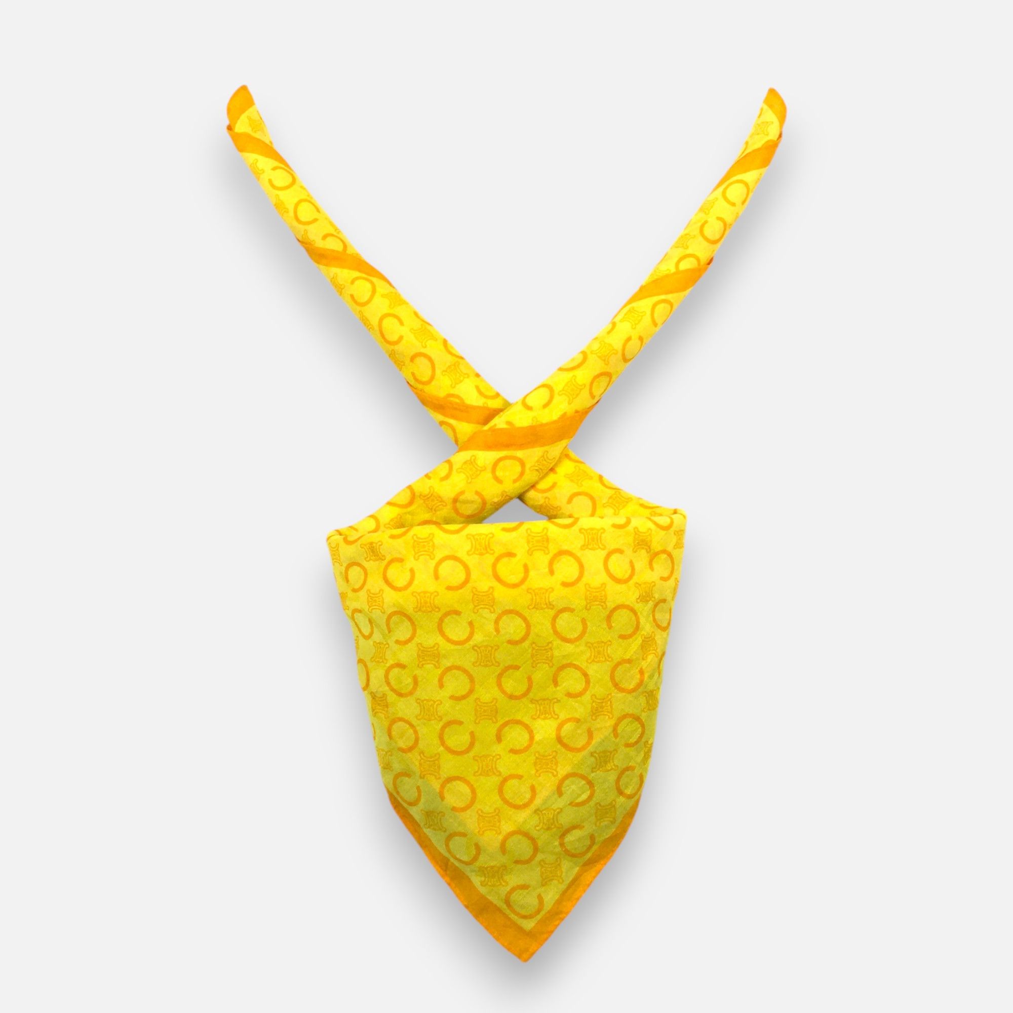 Celine Vintage Celine Handkerchief Pocket Square Bandana Size ONE SIZE - 1 Thumbnail