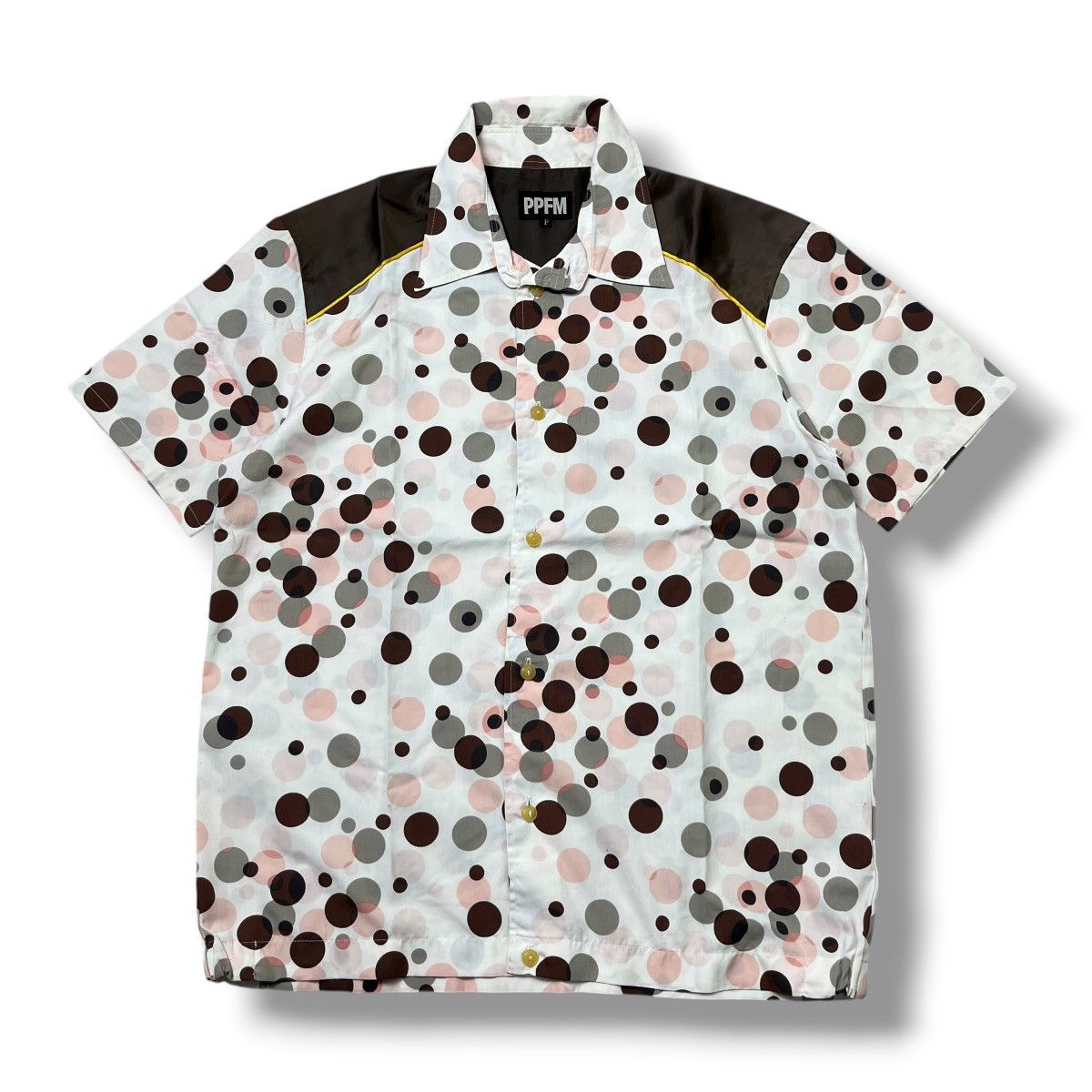PPFM PPFM Bubble Pattern Short sleeve shirt Issey miyake vibes Size US M / EU 48-50 / 2 - 1 Thumbnail