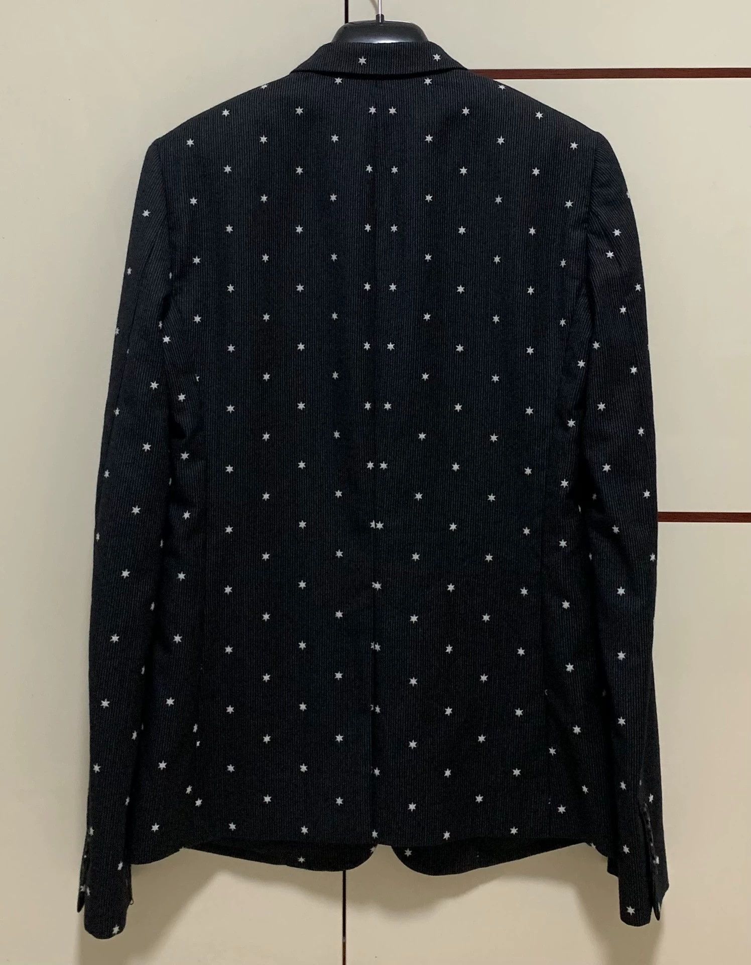 Dior Dior Homme 14FW Stripe Pentagram 4-Button Blazer 46 Size 46R - 2 Thumbnail
