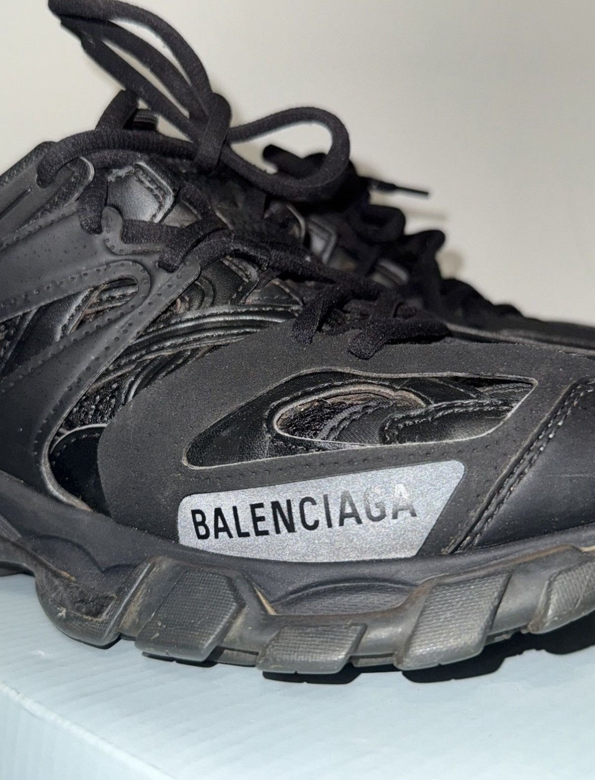 Balenciaga Balenciaga Track Black Clear Sole Sneakers Size US 6 / IT 36 - 5 Thumbnail