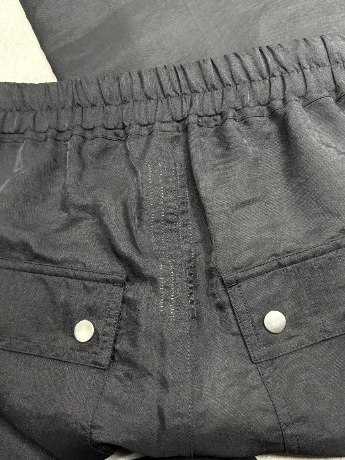 Rick Owens Rick Owens mainline Geth Belas Lido SS24 black Silk / Nylon Size 25" / US 0 / IT 36 - 6 Thumbnail
