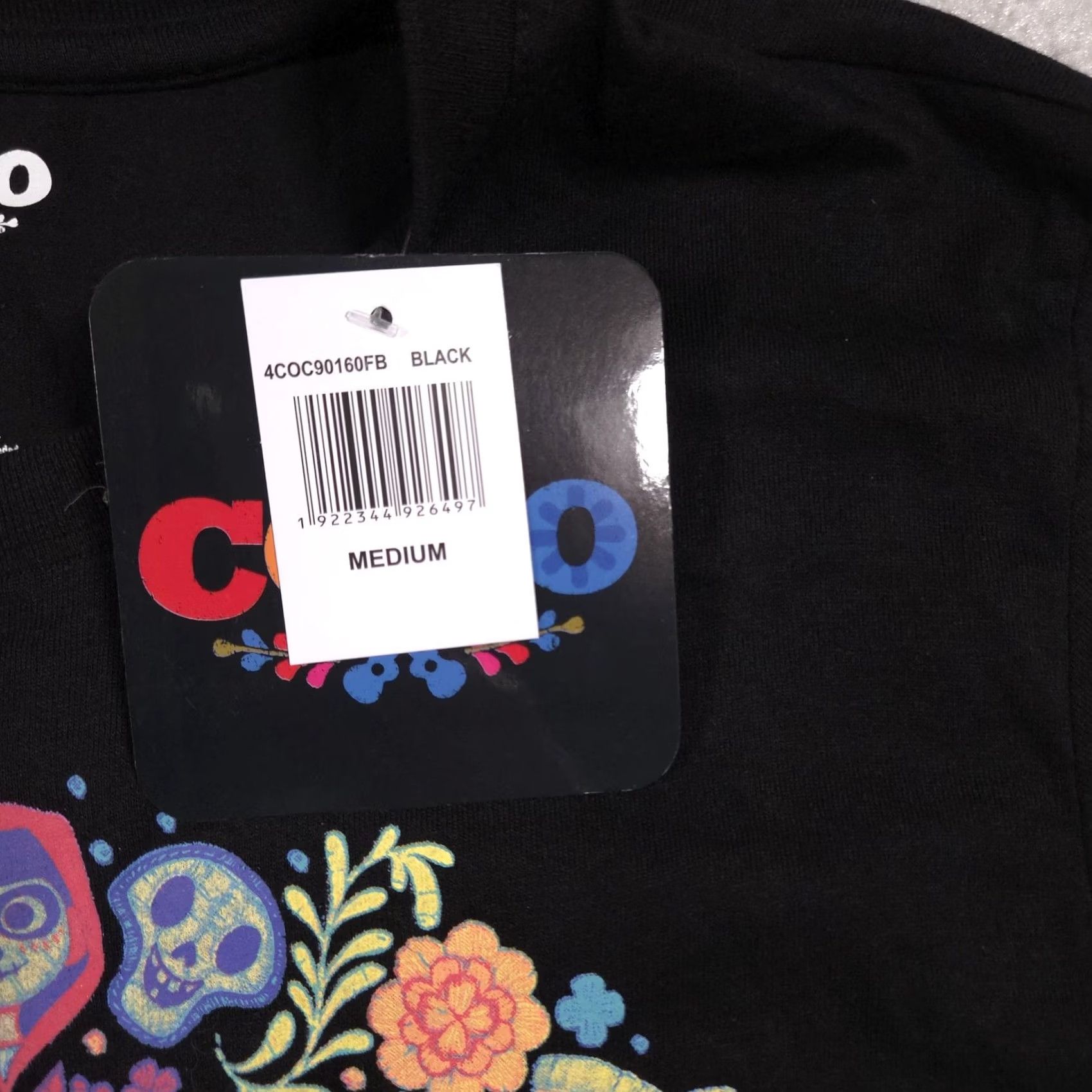 Disney VINTAGE Disney Pixar COCO Shirt Adult Medium Black One Night Only Land of the Dead Tee Size US M / EU 48-50 / 2 - 4 Thumbnail