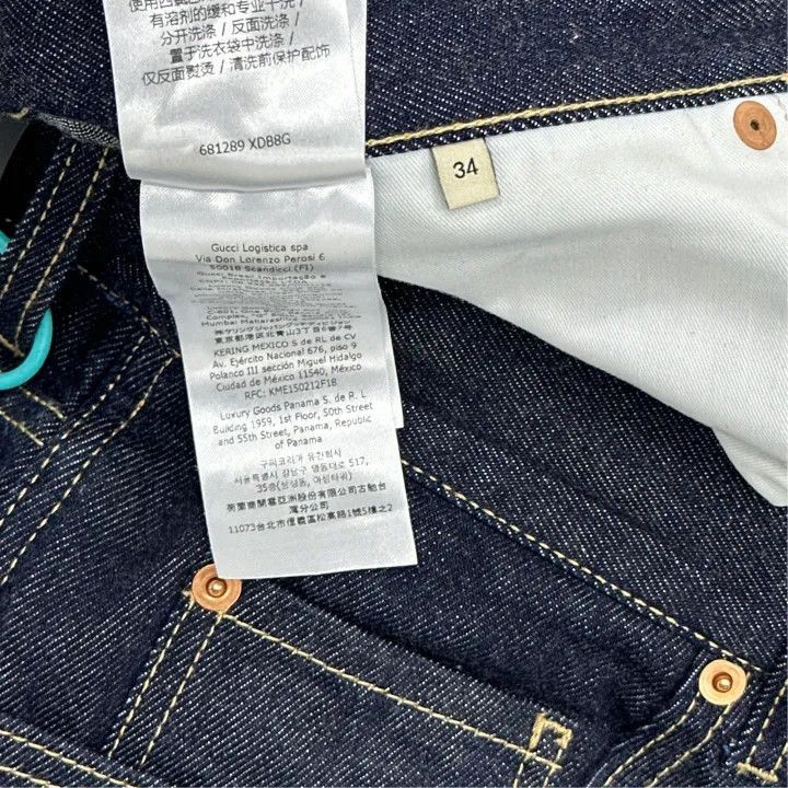 Gucci Gucci Gucci FW22 Casual Zippered Denim Pants -2506 Size US 34 / EU 50 - 3 Thumbnail