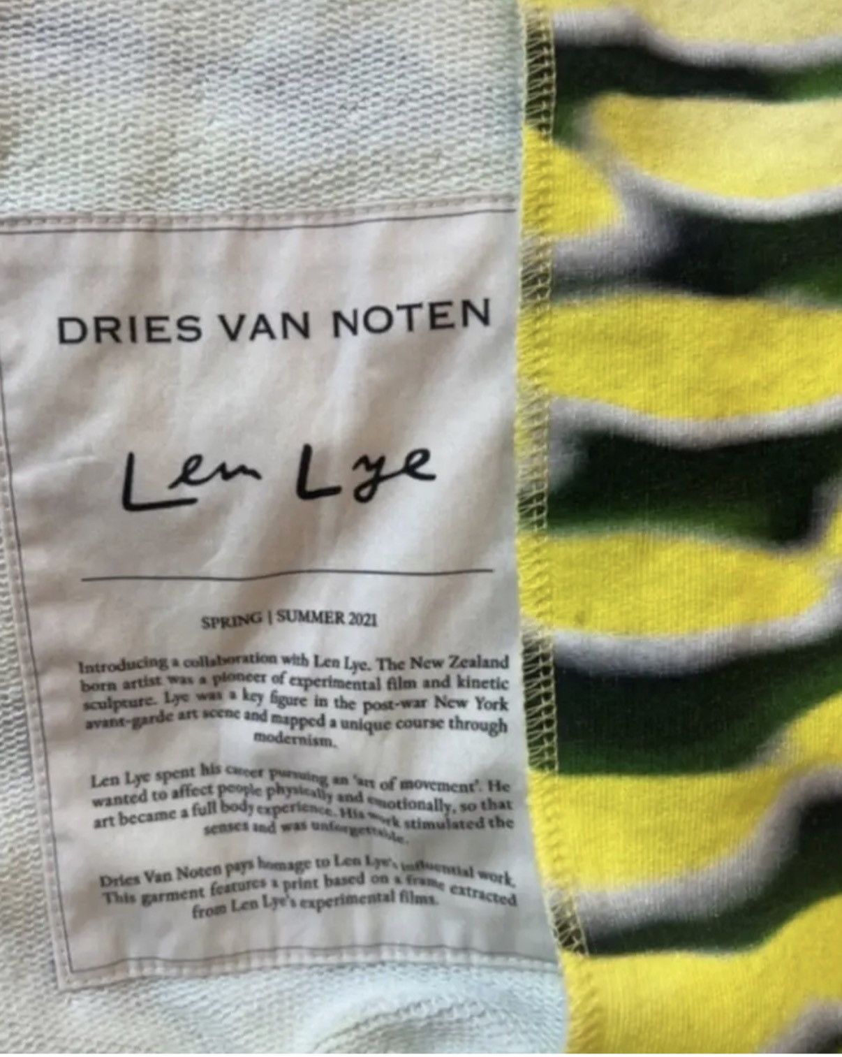 Dries Van Noten Dries van Noten x Len Lye zip up hoodie Size US M / EU 48-50 / 2 - 5 Thumbnail