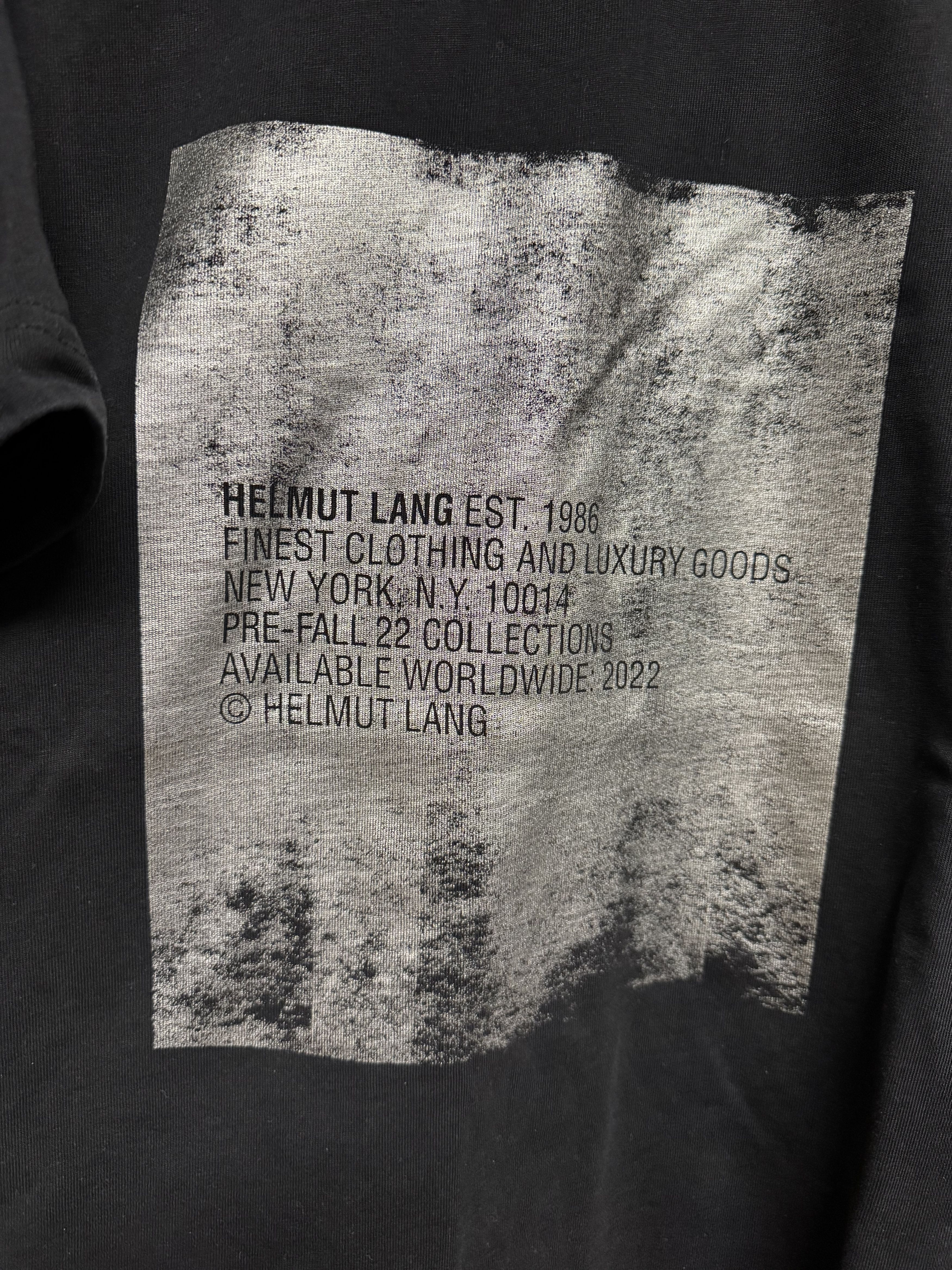 Helmut Lang Helmut Lang Metallic Print T-shirt Size US XXL / EU 58 / 5 - 3 Thumbnail