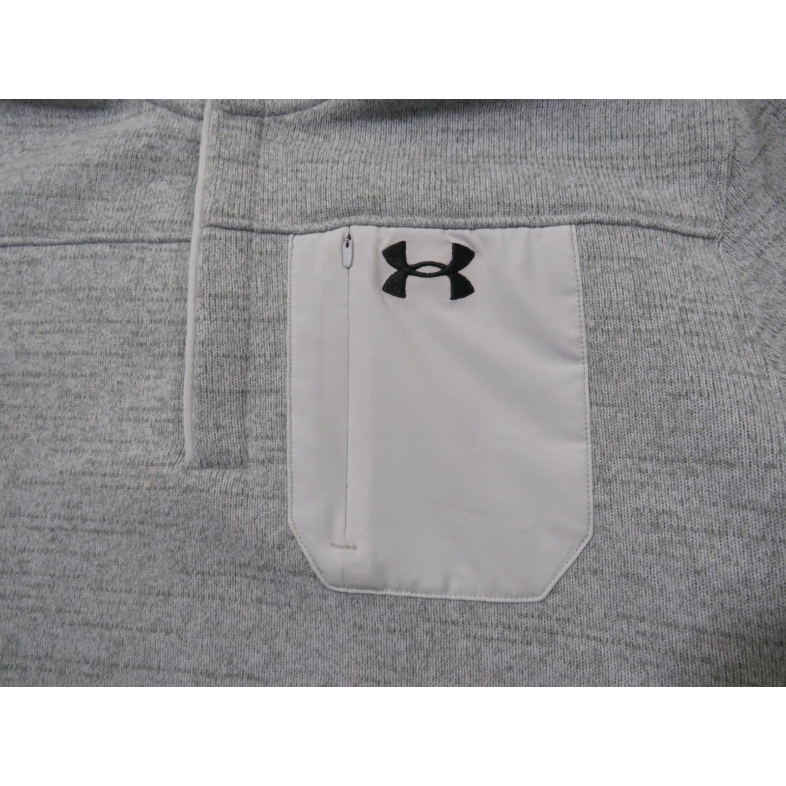 Under Armour Mens Under Armour Storm Fleece Pullover 1/4 Zip Sweatshirt Gray XL Size US XL / EU 56 / 4 - 5 Thumbnail