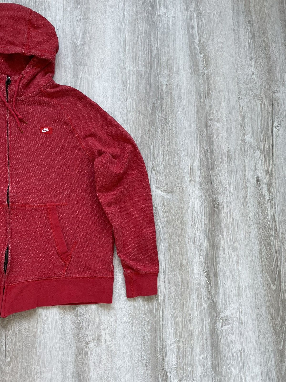 Nike × Vintage Vintage Y2K Nike Modern Full Zip Hoodie Drill Swoosh Size US XL / EU 56 / 4 - 5 Thumbnail