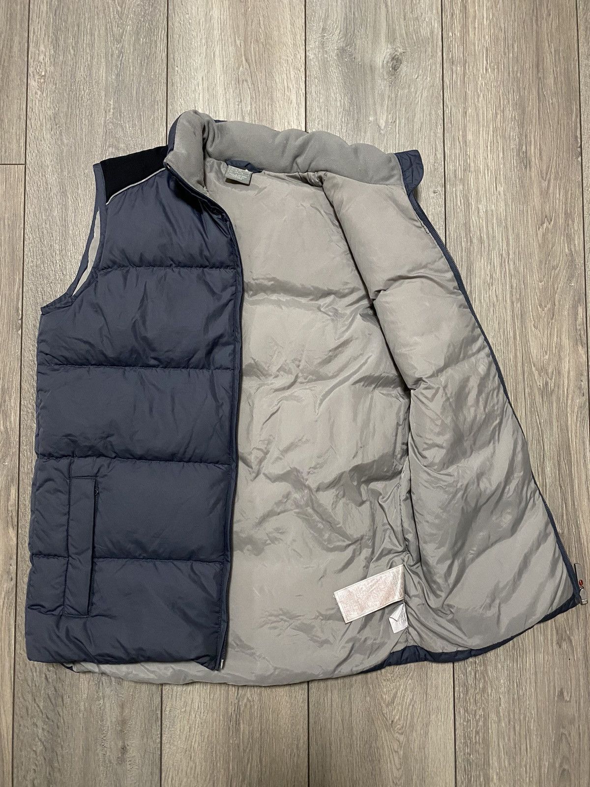 Vintage Nike Vest Puffer Vintage Mens Big Logo Reversible 90s Gray Size US M / EU 48-50 / 2 - 4 Thumbnail