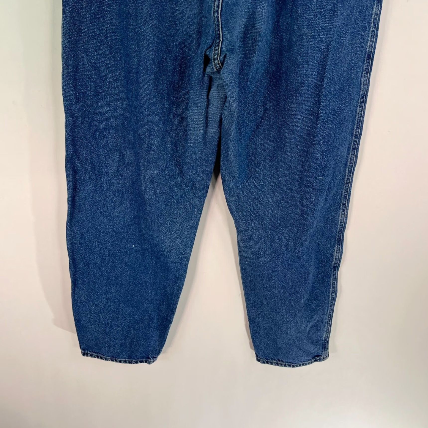 Vintage VINTAGE Pull&Bear High Rise Denim Jeans Womens Size 6 Blue Straight Fit Slash Pockets Size 28" / US 6 / IT 42 - 7 Thumbnail