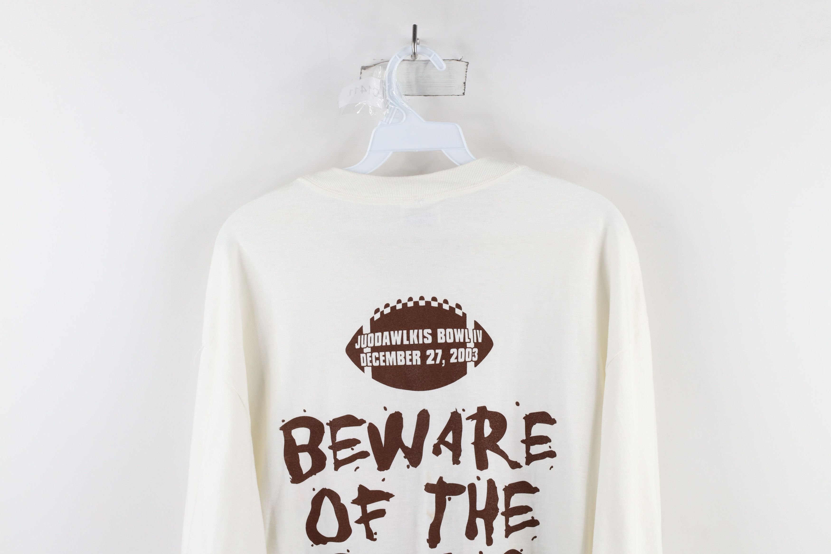 Vintage Vintage Y2K University Bears Football Long Sleeve T-Shirt Size US XL / EU 56 / 4 - 12 Thumbnail
