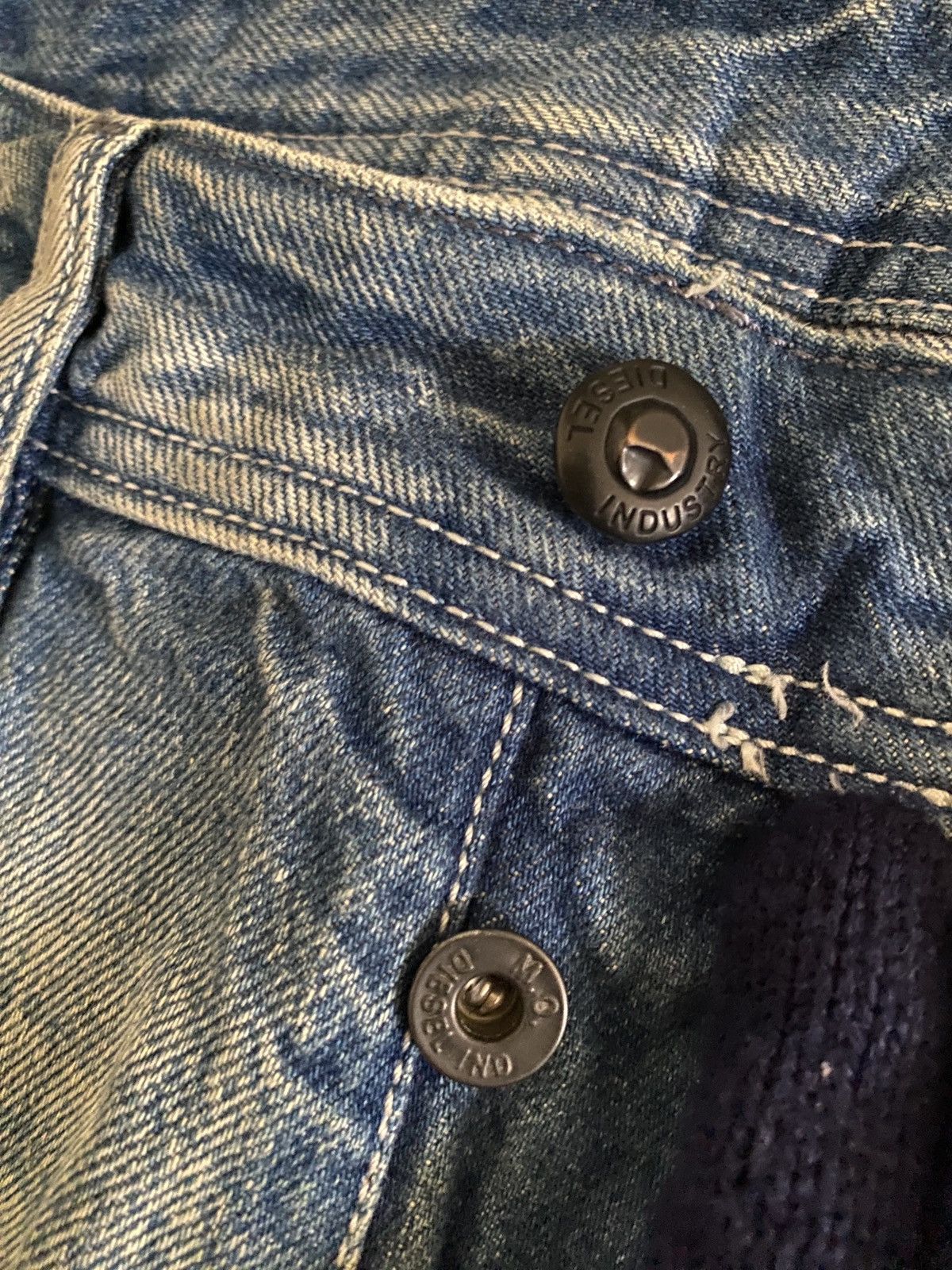 Diesel × Japanese Brand Diesel Loiku Fatigue Distressed Denim Size US 33 - 15 Thumbnail