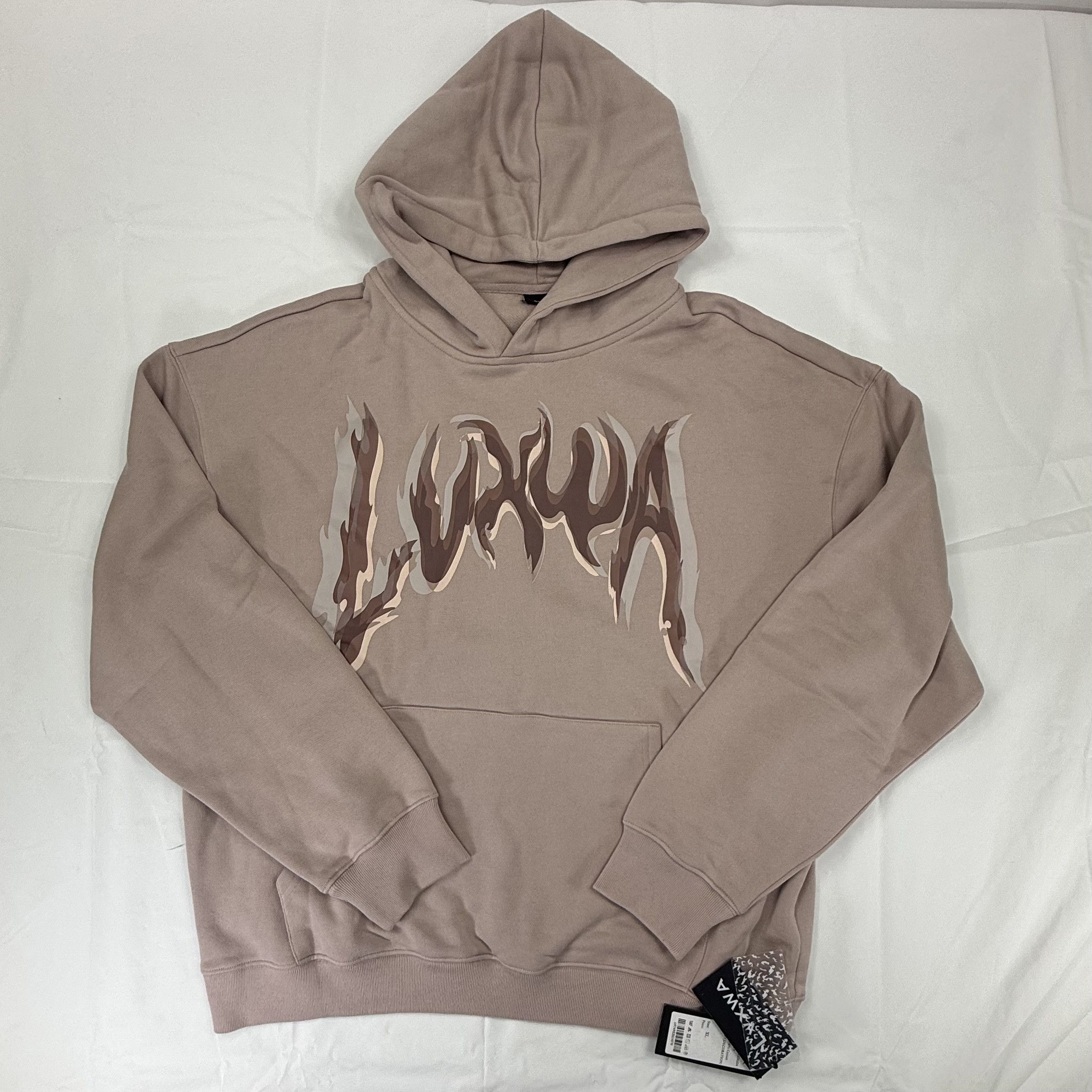 LVXWA LVXWA Mens Graphic Logo Hoodie Oversized Sweatshirt XL NEW Size US XL / EU 56 / 4 - 1 Thumbnail
