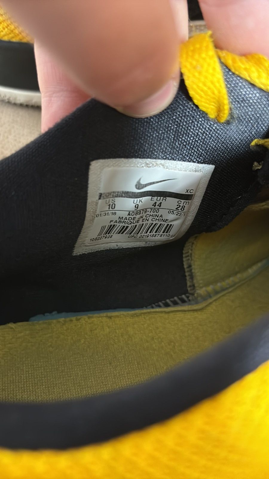 Nike Nike Kyrie 1 Low Amarillo AO8979-700 Size US 10 / EU 43 - 7 Thumbnail