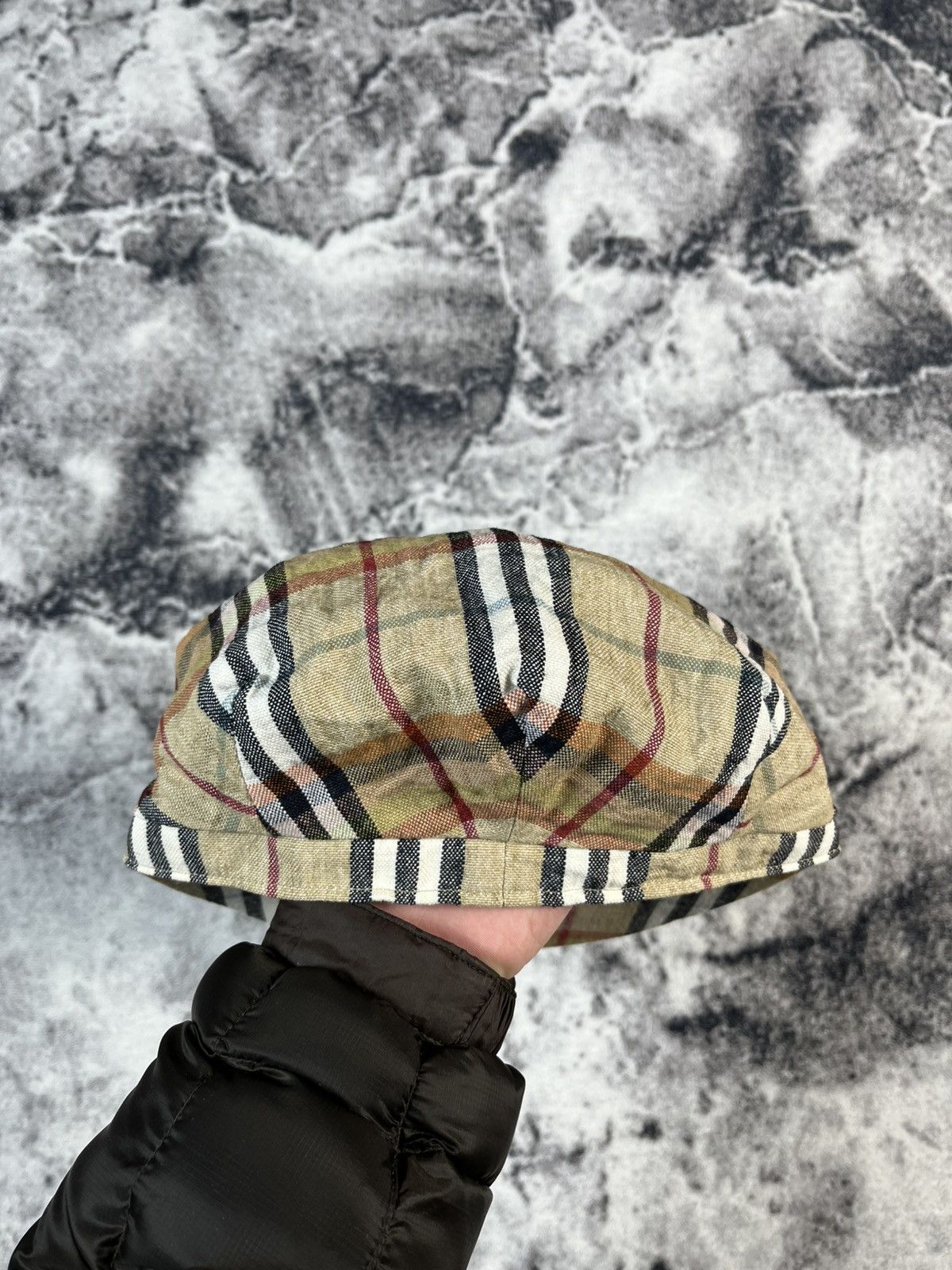 Burberry Burberry London Linen Check Cap Size ONE SIZE - 5 Thumbnail