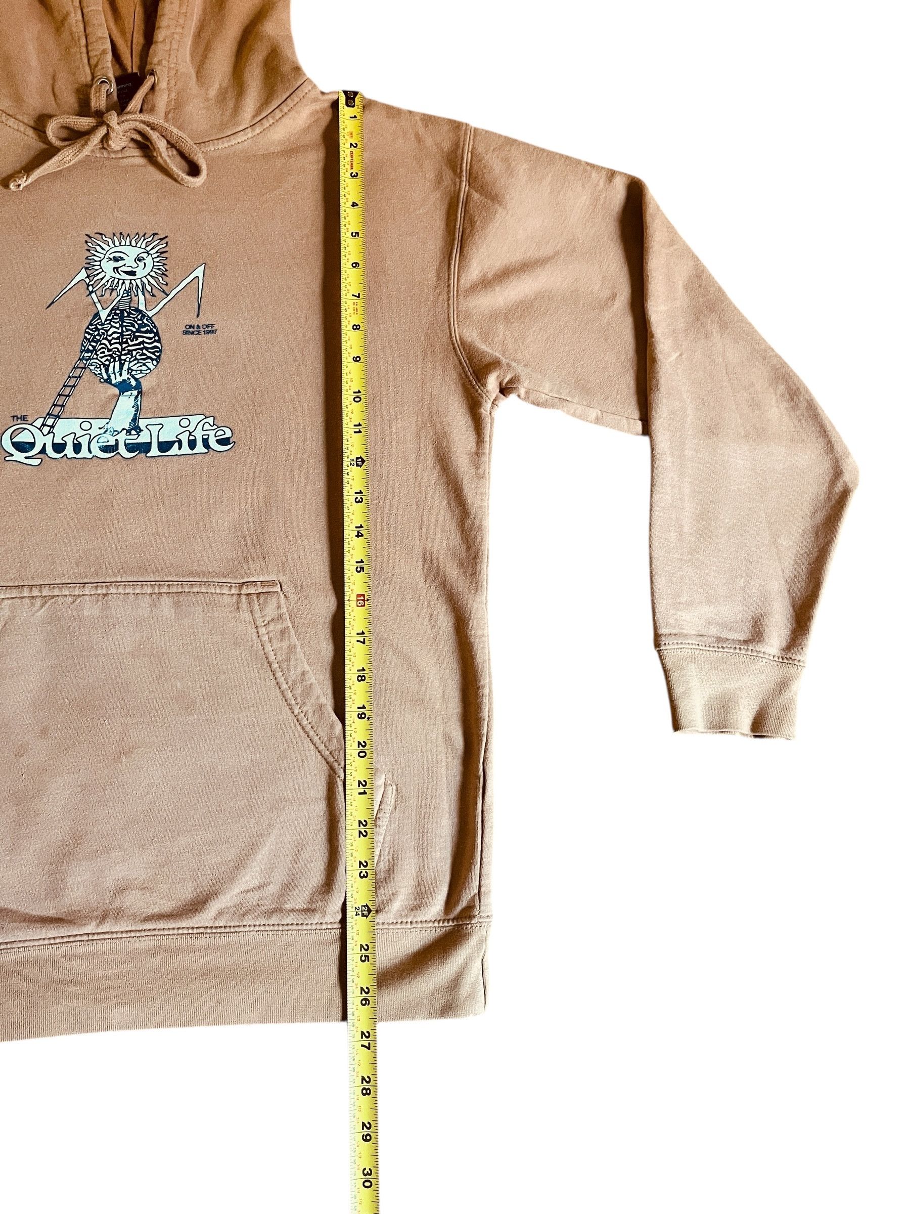 The Quiet Life Quiet Life Skeleton Surfer Hoodie Medium Tan Streetwear Size US M / EU 48-50 / 2 - 2 Thumbnail