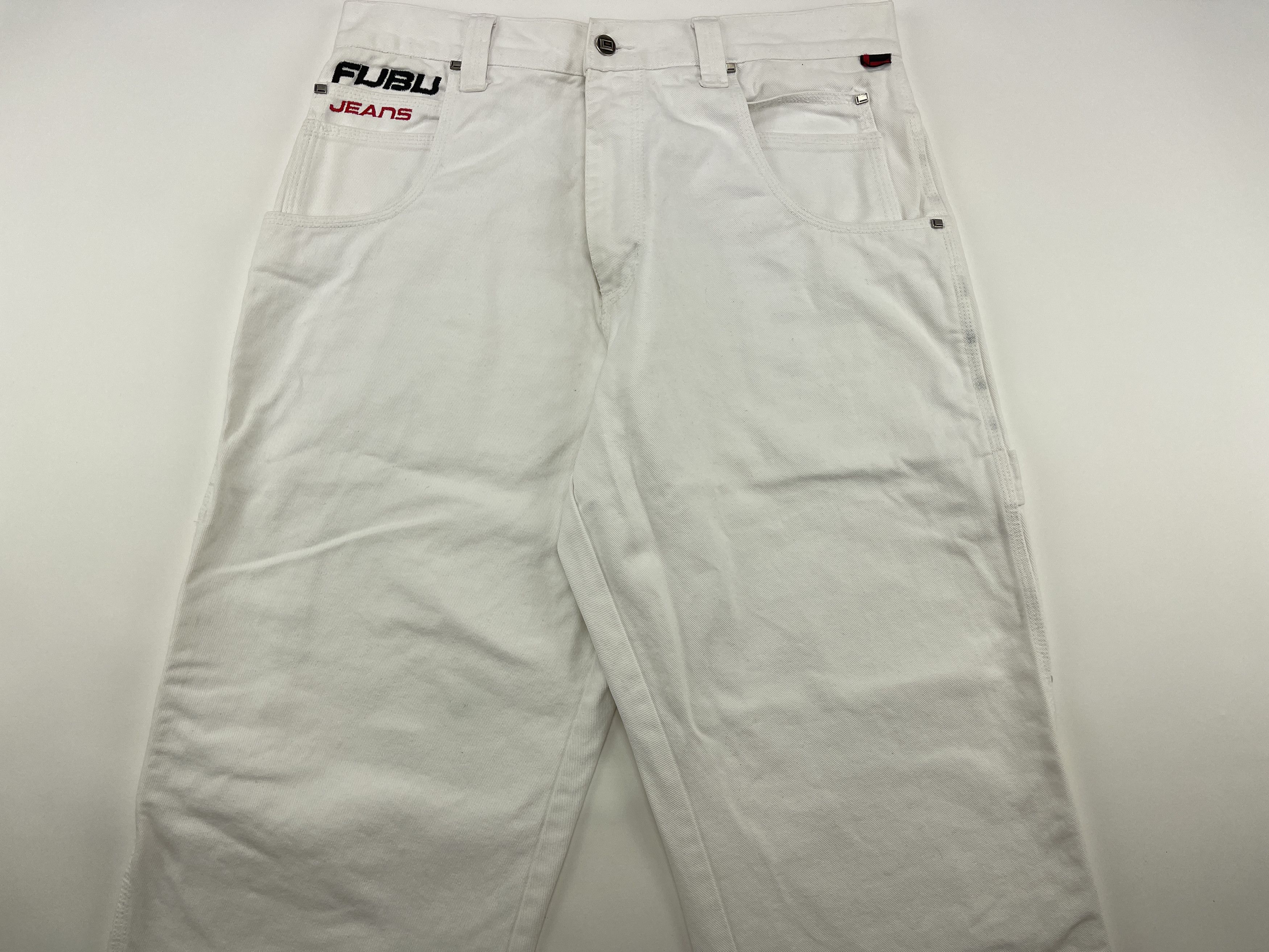 Fubu FUBU jeans, vintage baggy jeans, 90s hip hop skater Y2K 34 Size US 34 / EU 50 - 9 Thumbnail