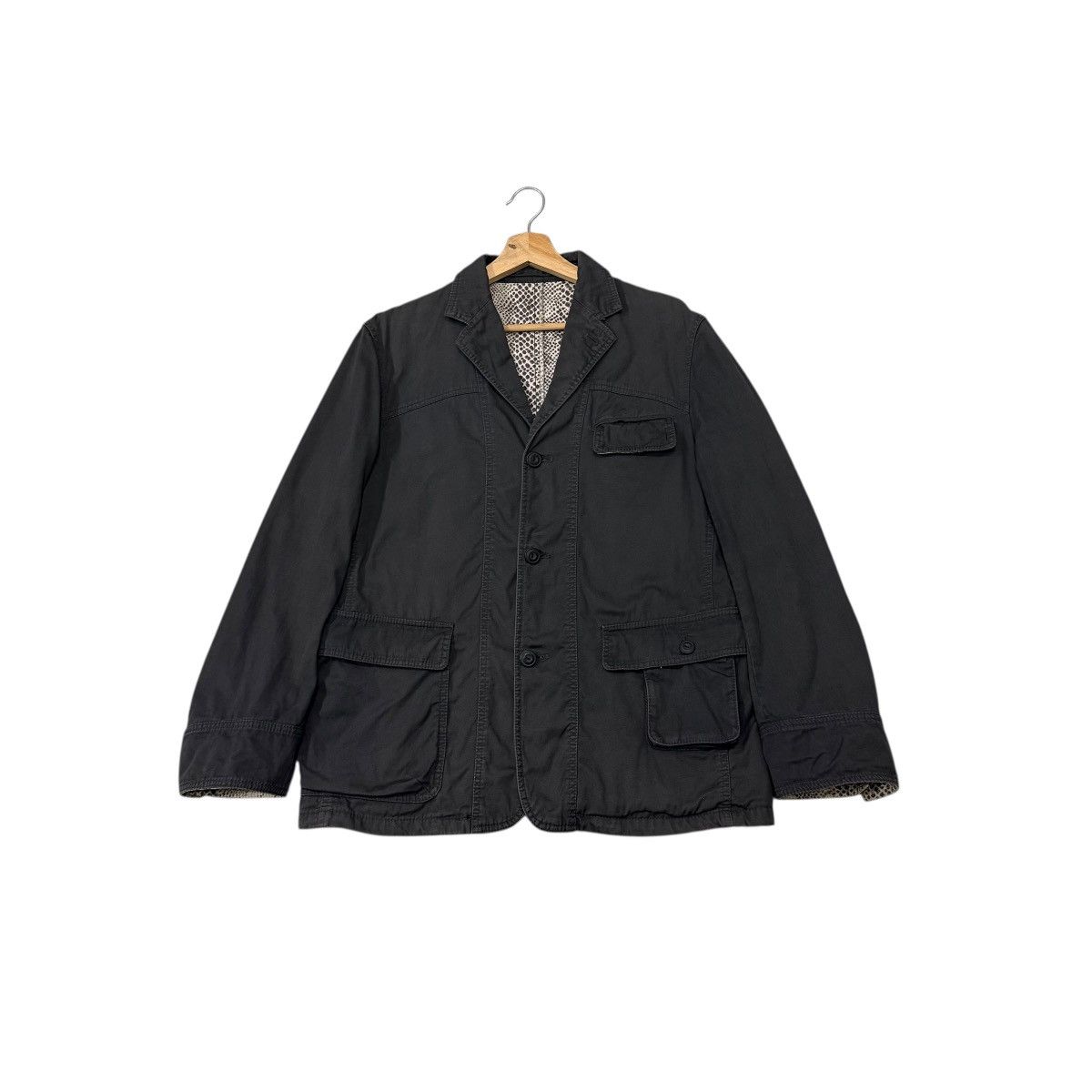PPFM Vintage PPFM Snake Lining Buttons Worker Chore Jacket Size US M / EU 48-50 / 2 - 2 Thumbnail