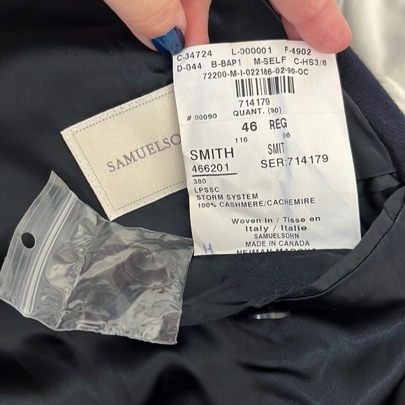 Loro Piana Loro Piana Storm System Cashmere Samuelsohn Jacket Blazer Co Size US L / EU 52-54 / 3 - 10 Thumbnail
