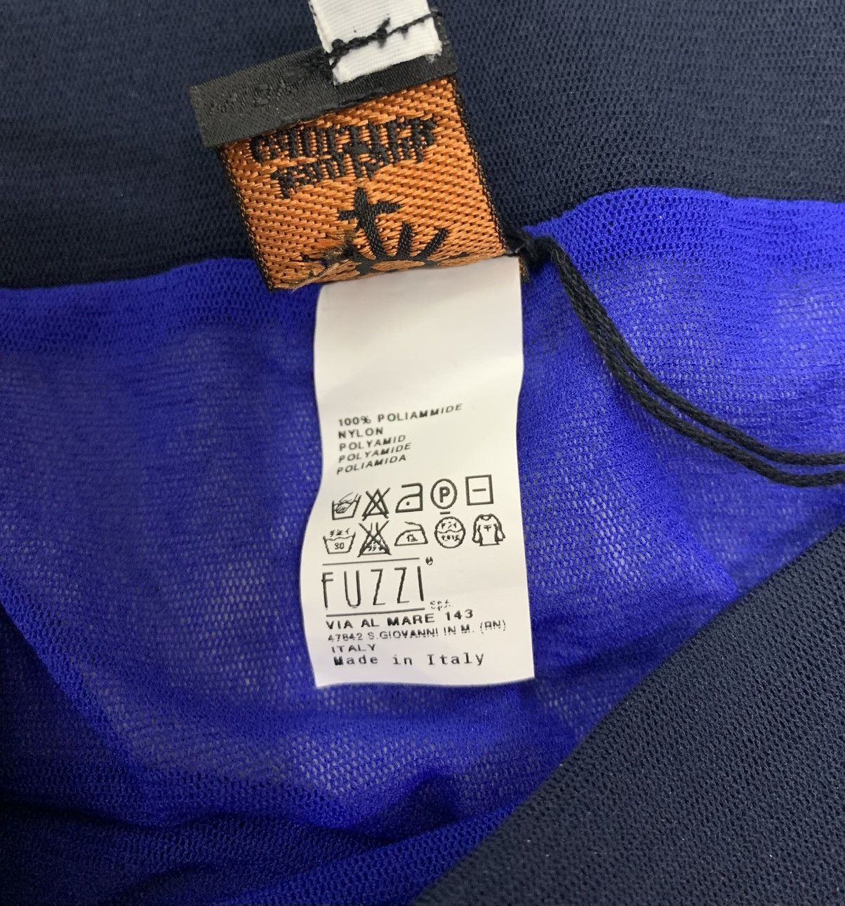 Jean Paul Gaultier Jean Paul Gaultier Midi Mesh Skirt Size 29" - 8 Thumbnail