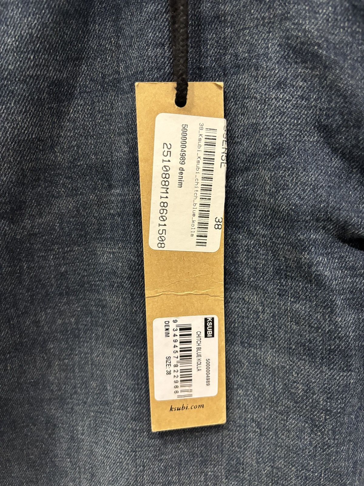 Ksubi Ksubi Chitch Blue Kolla Jeans Size: 38 Size US 38 / EU 54 - 3 Thumbnail