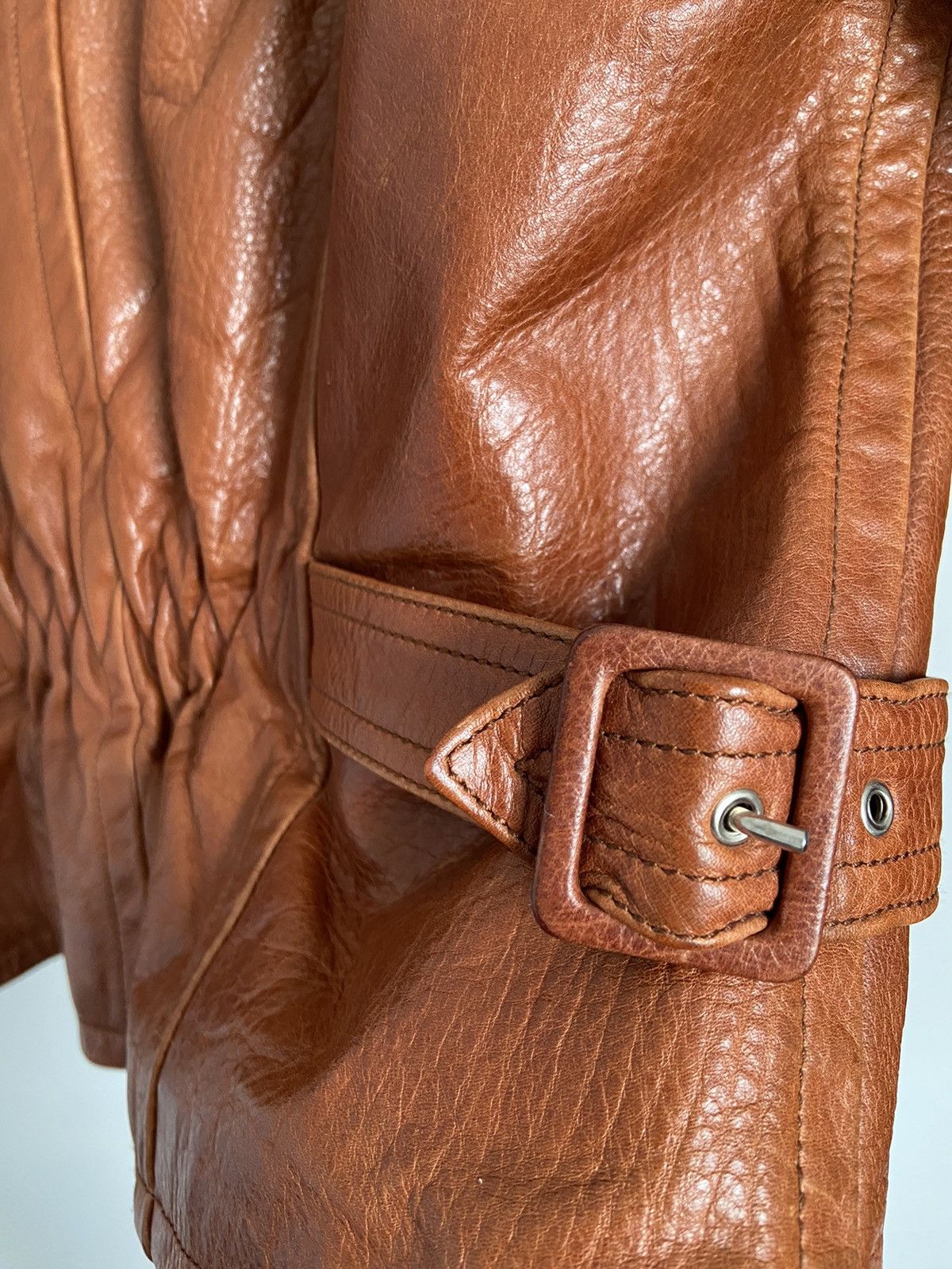 Jean Paul Gaultier × Vintage ULTRA RARE Jean paul gaultier 80s vintage leather jacket Size US L / EU 52-54 / 3 - 6 Thumbnail
