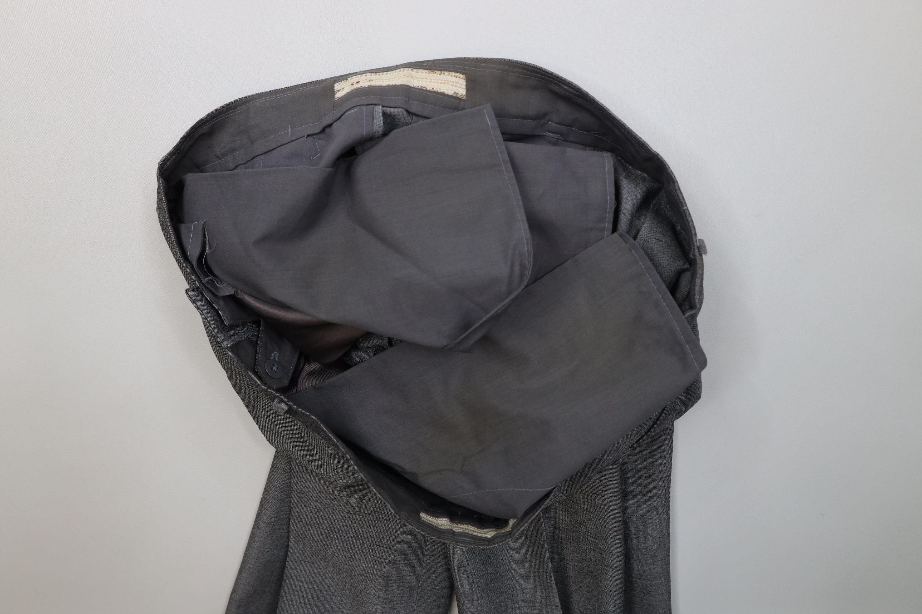 Vintage Vintage 50s 60s Rockabilly Wide Leg Chino Pants Trousers USA Size US 38 / EU 54 - 9 Thumbnail
