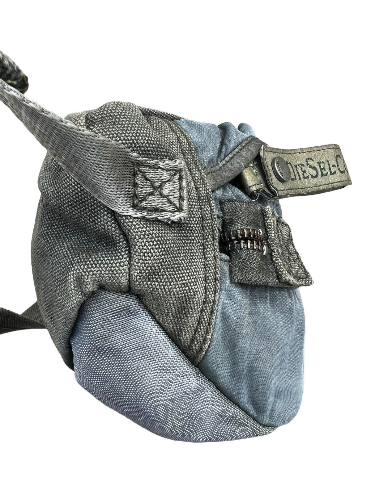 Diesel Vintage Diesel Only The Brave Fade Waxed Distress Bag Size ONE SIZE - 17 Thumbnail