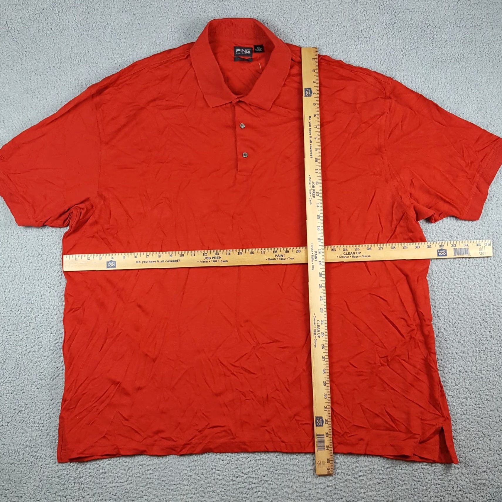 Vintage VINTAGE Ping Polo Shirt Big & Tall 4X Red Short Sleeve Button Collar Polo Shirt Men / Size 4X / Ping Golf Red Short Sleeve Preppy Polo Shirt Size US XXL / EU 58 / 5 - 5 Thumbnail