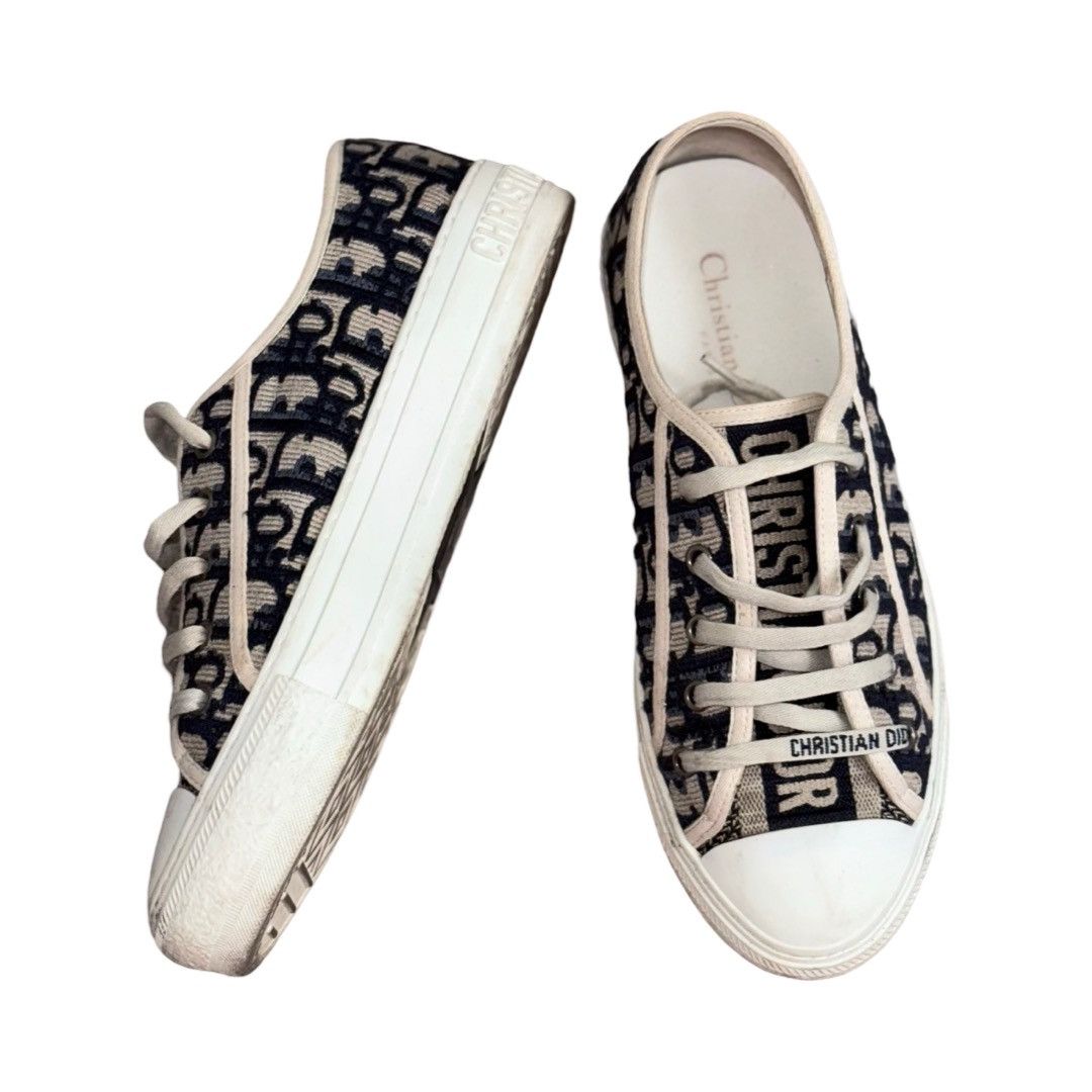 Dior Women’s Walk'n'Dior Sneakers Size US 8.5 / IT 38.5 - 2 Thumbnail