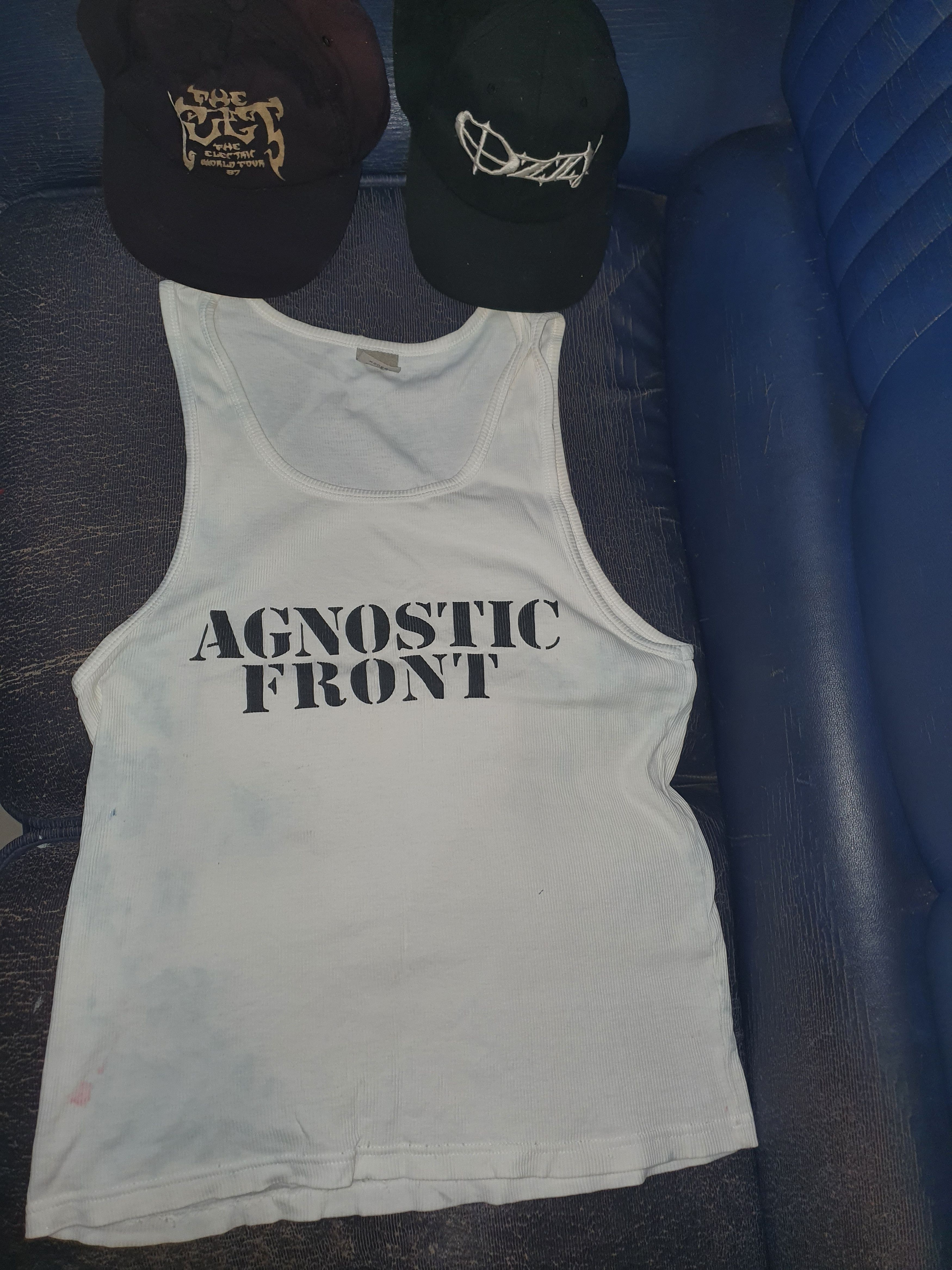 Band Tees Agnostic Front Suicidal Tendencies Rammstein Ramones Size US L / EU 52-54 / 3 - 5 Thumbnail