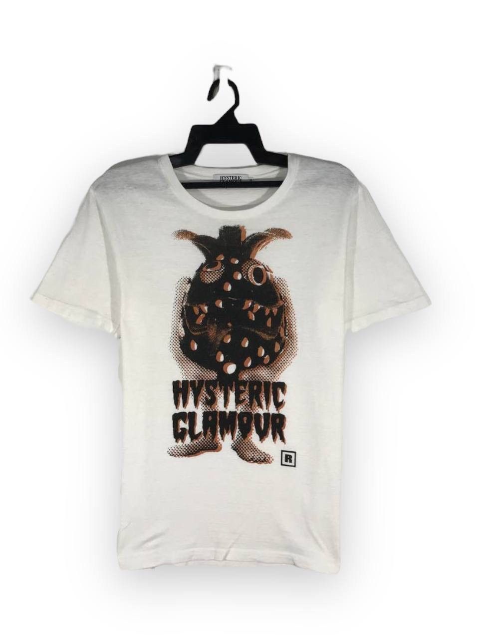 image of Hysteric Glamour Strawberry Monster in White, Men's (Size Medium)