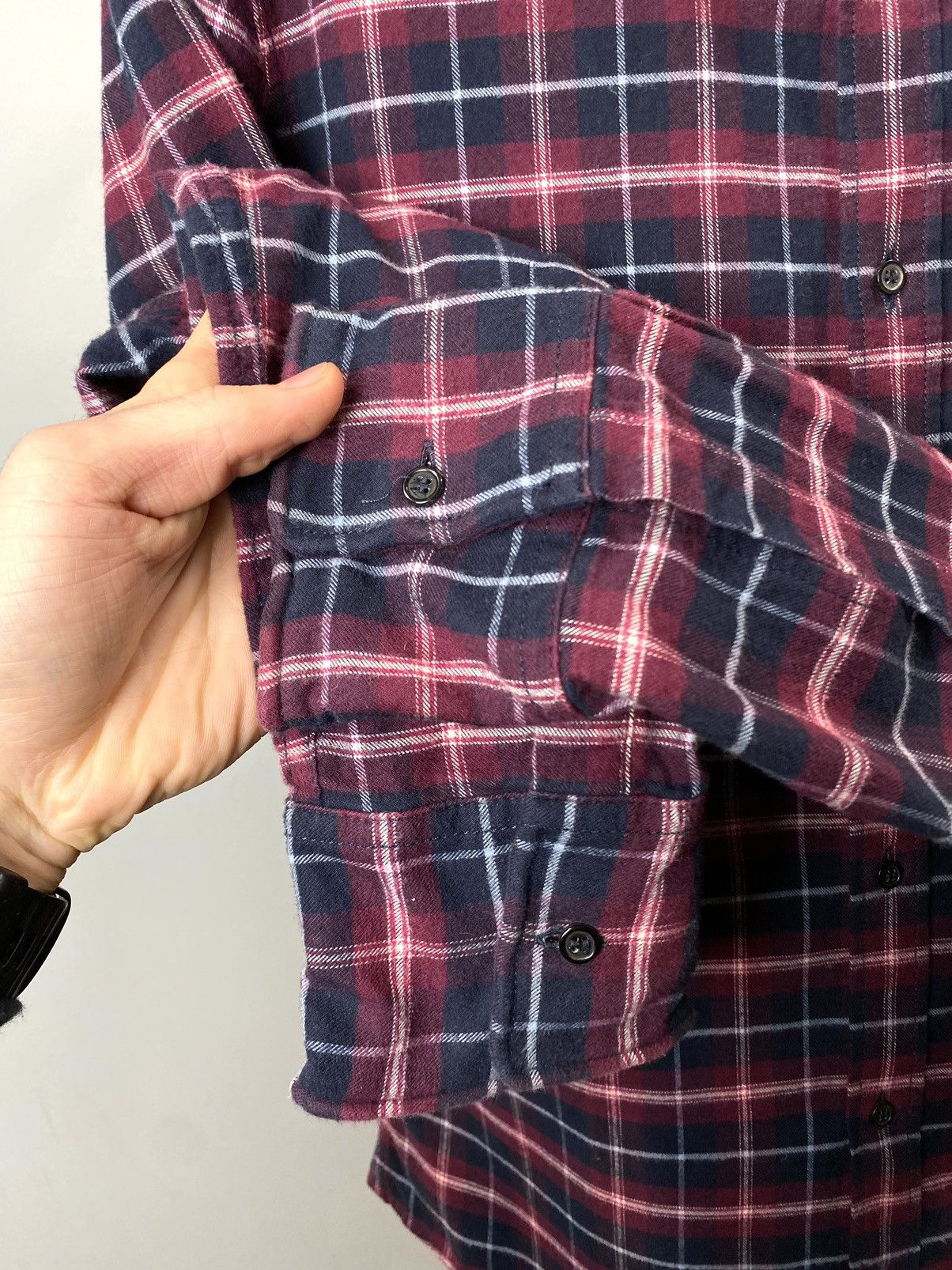 Dsquared2 Flannel Plaid Checkered Shirt Tee