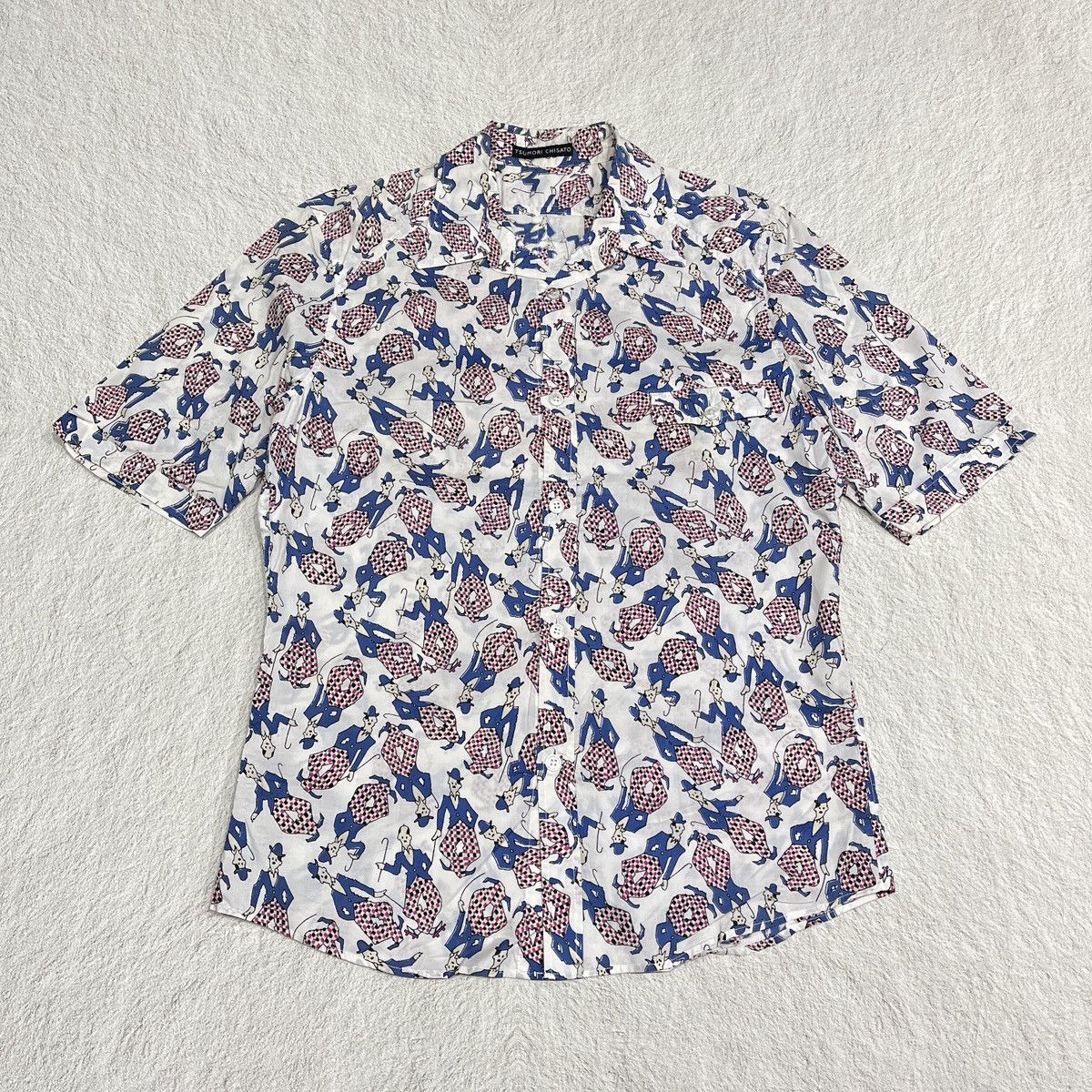 Issey Miyake Tsumori Chisato Graphic Chaplin Pattern short Issey Miyake Size US L / EU 52-54 / 3 - 1 Thumbnail