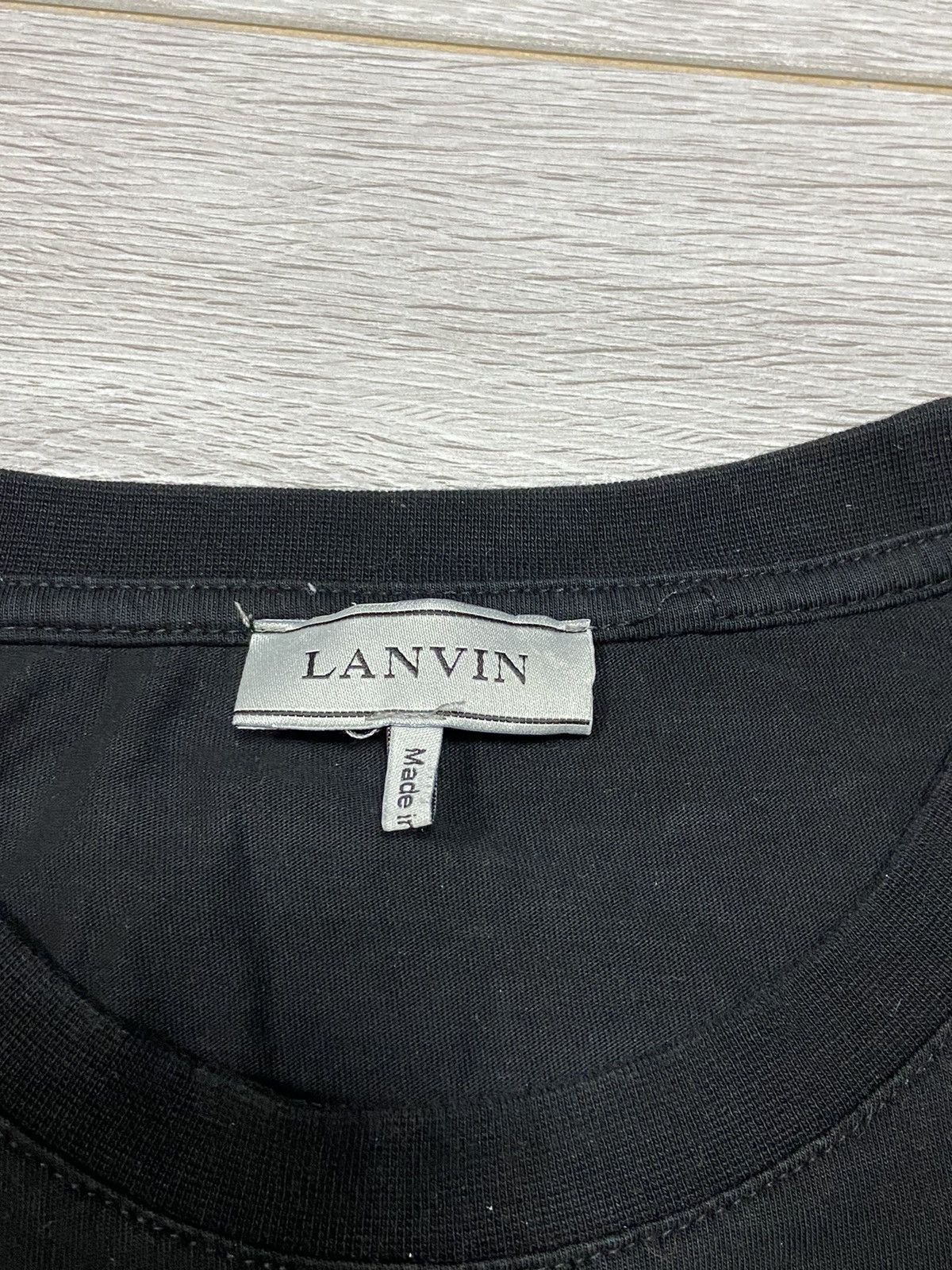 Lanvin Lanvin big L logo print t-shirt Size US M / EU 48-50 / 2 - 4 Thumbnail