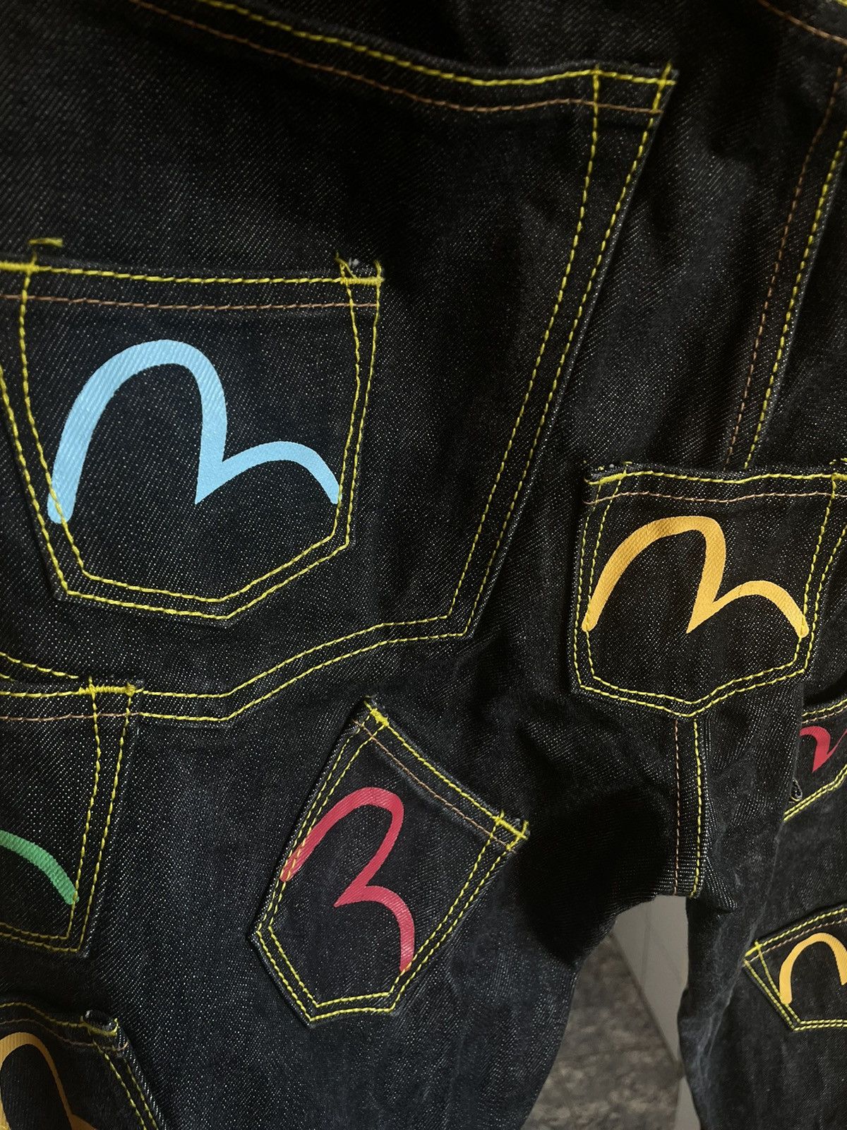 Evisu × Japanese Brand × Vintage RARE! EVISU Multipocket Denim Jeans ...