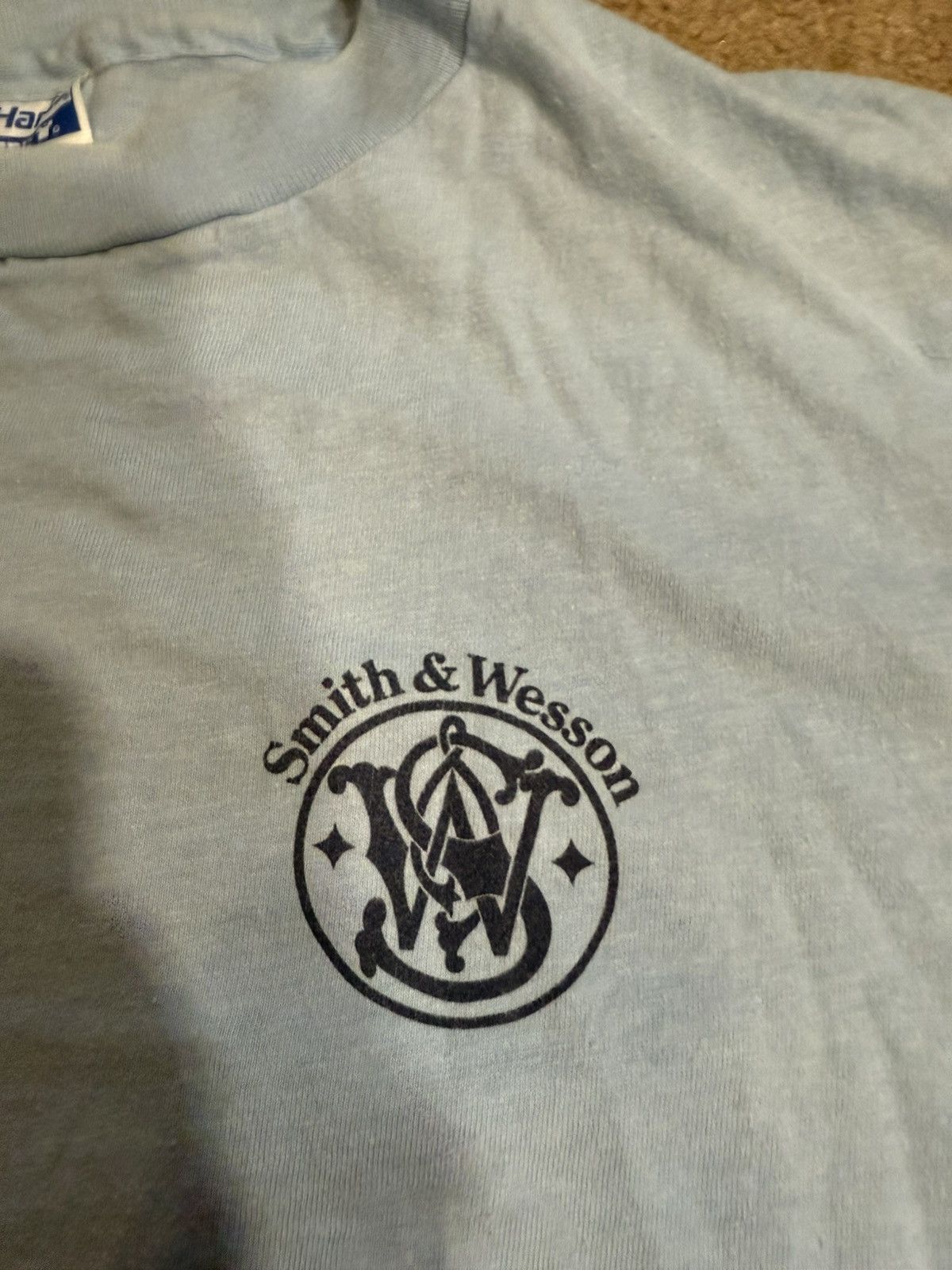 Hanes Vintage Smith & Wesson Size US M / EU 48-50 / 2 - 3 Thumbnail