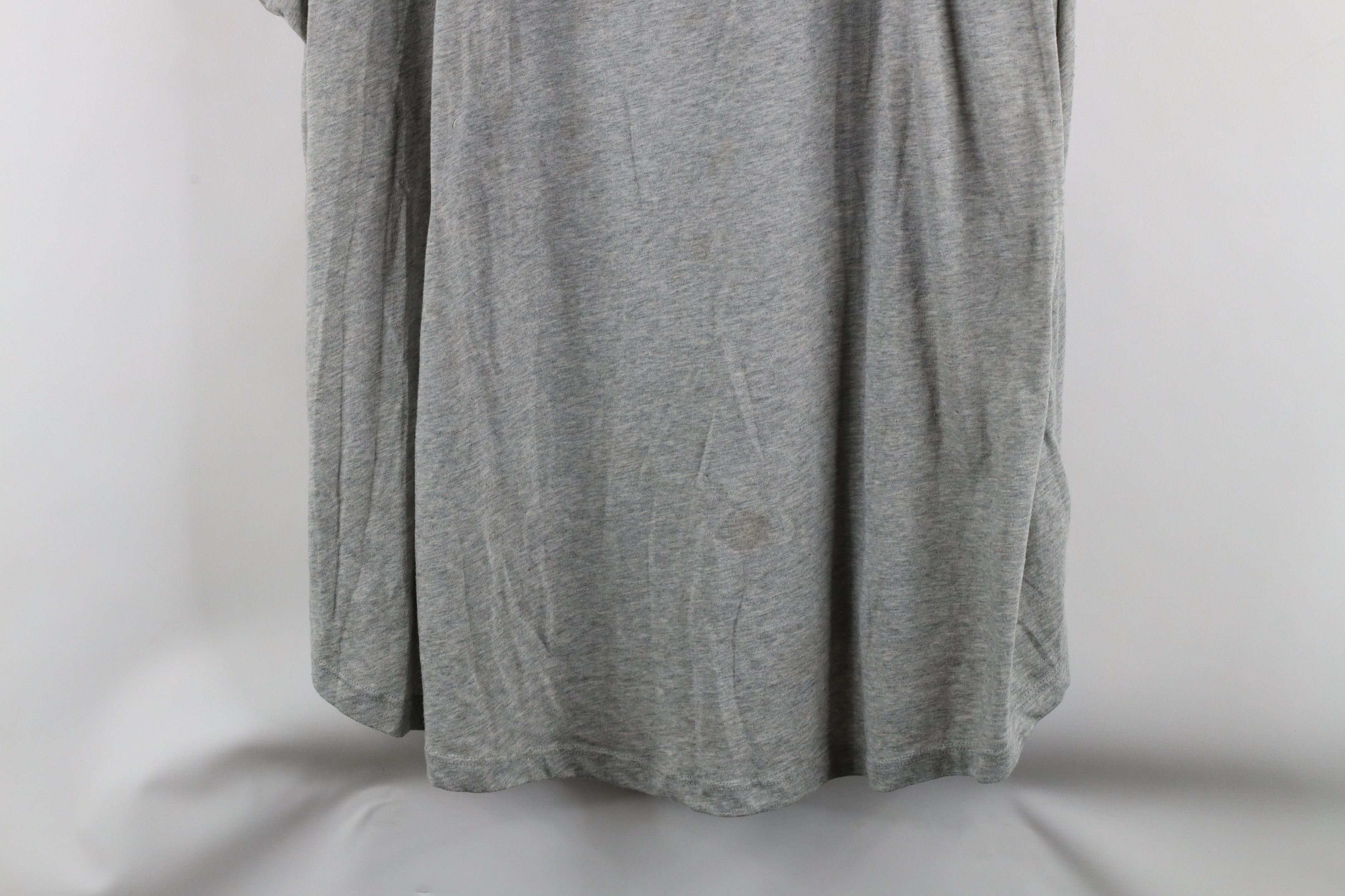 Nike × Vintage Retro Nike USA Olympics Crest Patch T-Shirt Heather Gray Size 3XL / US 20-22 - 3 Thumbnail