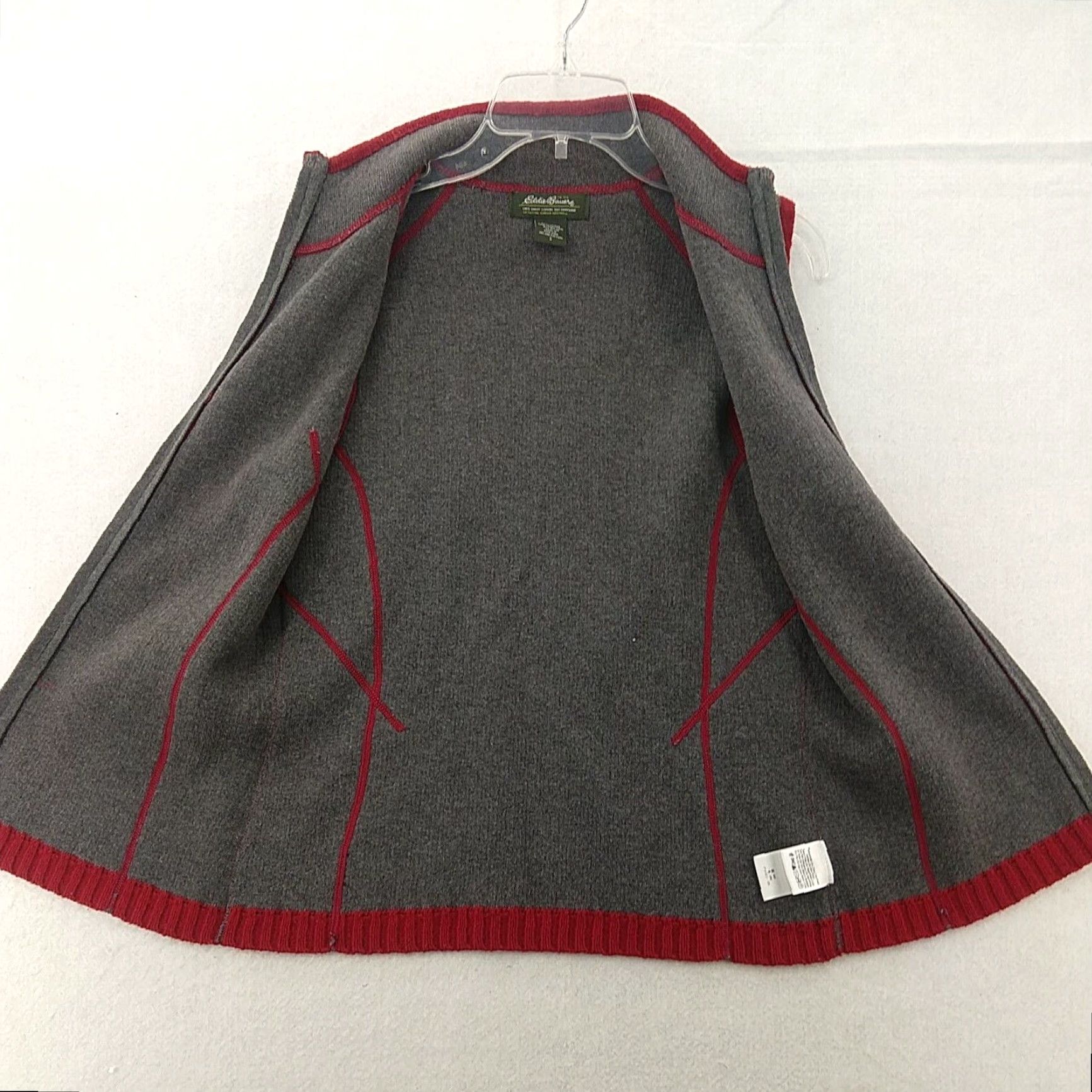 Eddie Bauer Eddie Bauer Vest Pullover Adult Small Red Cotton Wool Blend Workwear Men's Size US S / EU 44-46 / 1 - 3 Thumbnail